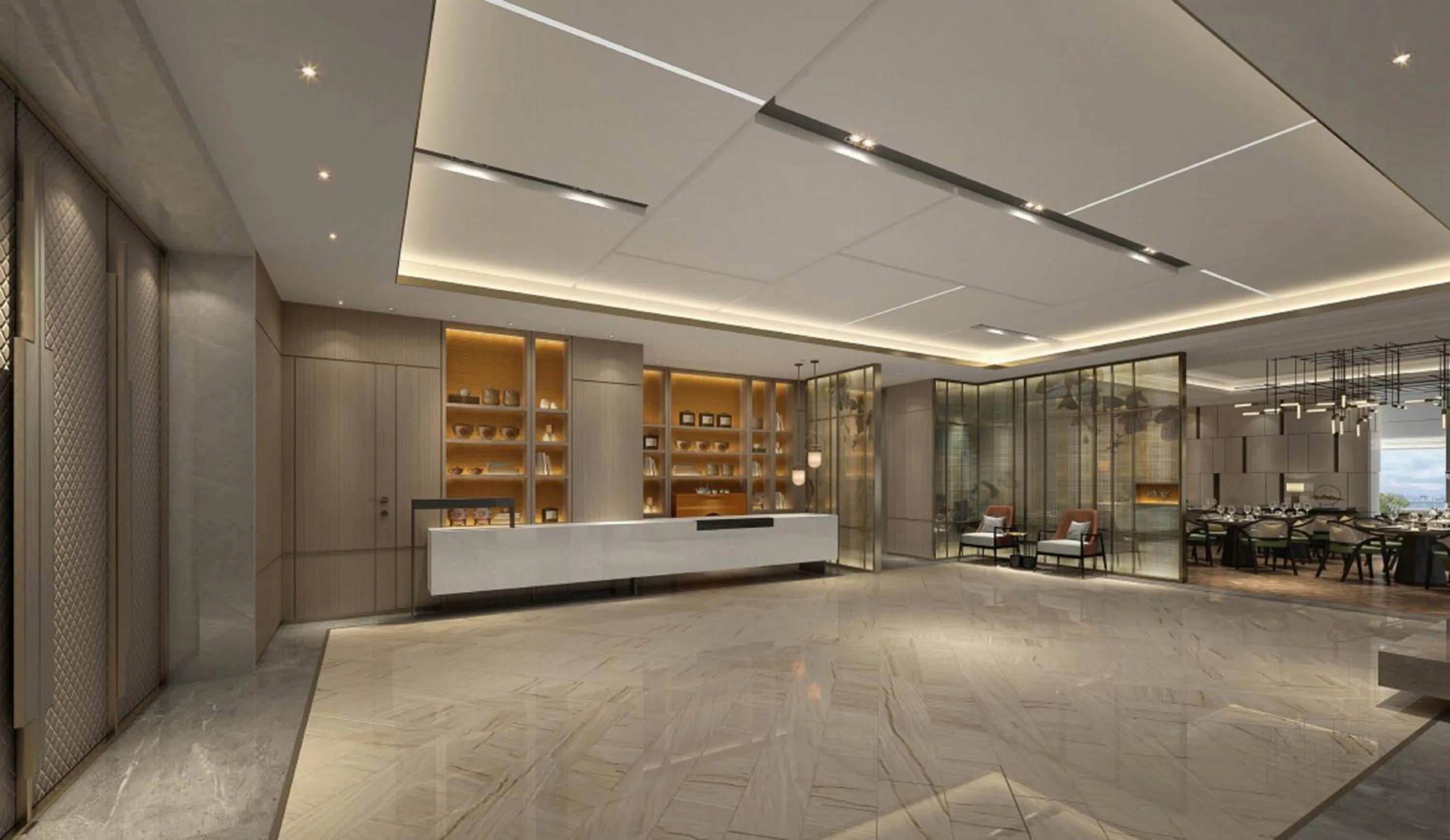 Lounge or bar in Holiday Inn Express Changzhou Xinbei by IHG