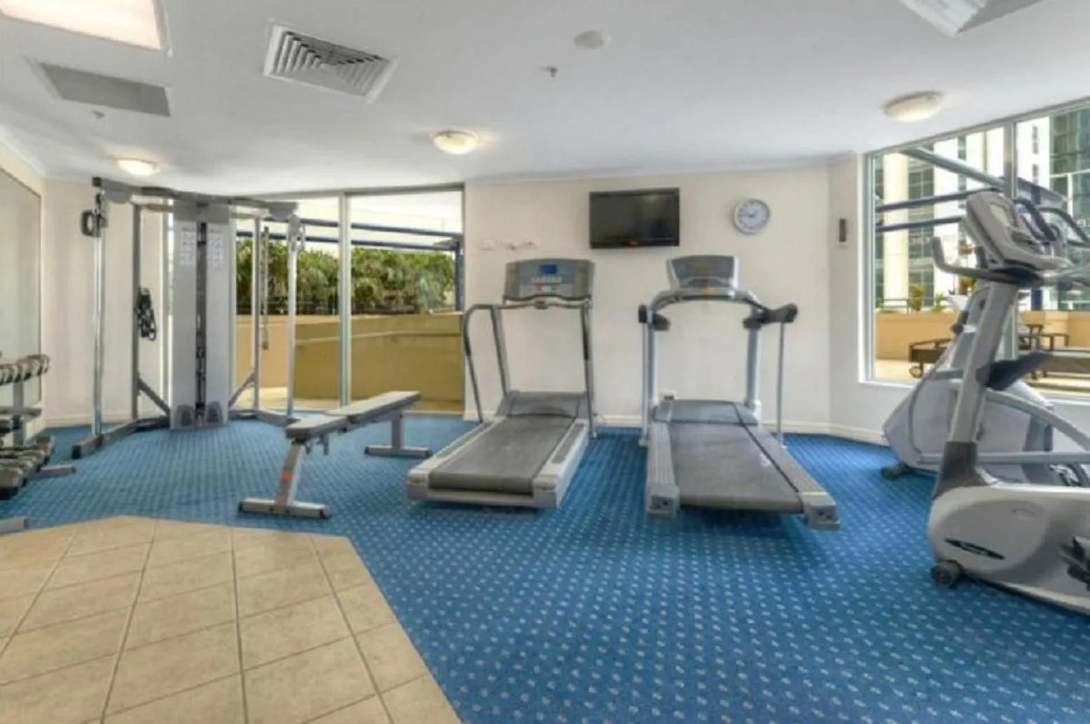 Fitness centre/facilities in S&P Apartments - Albert St