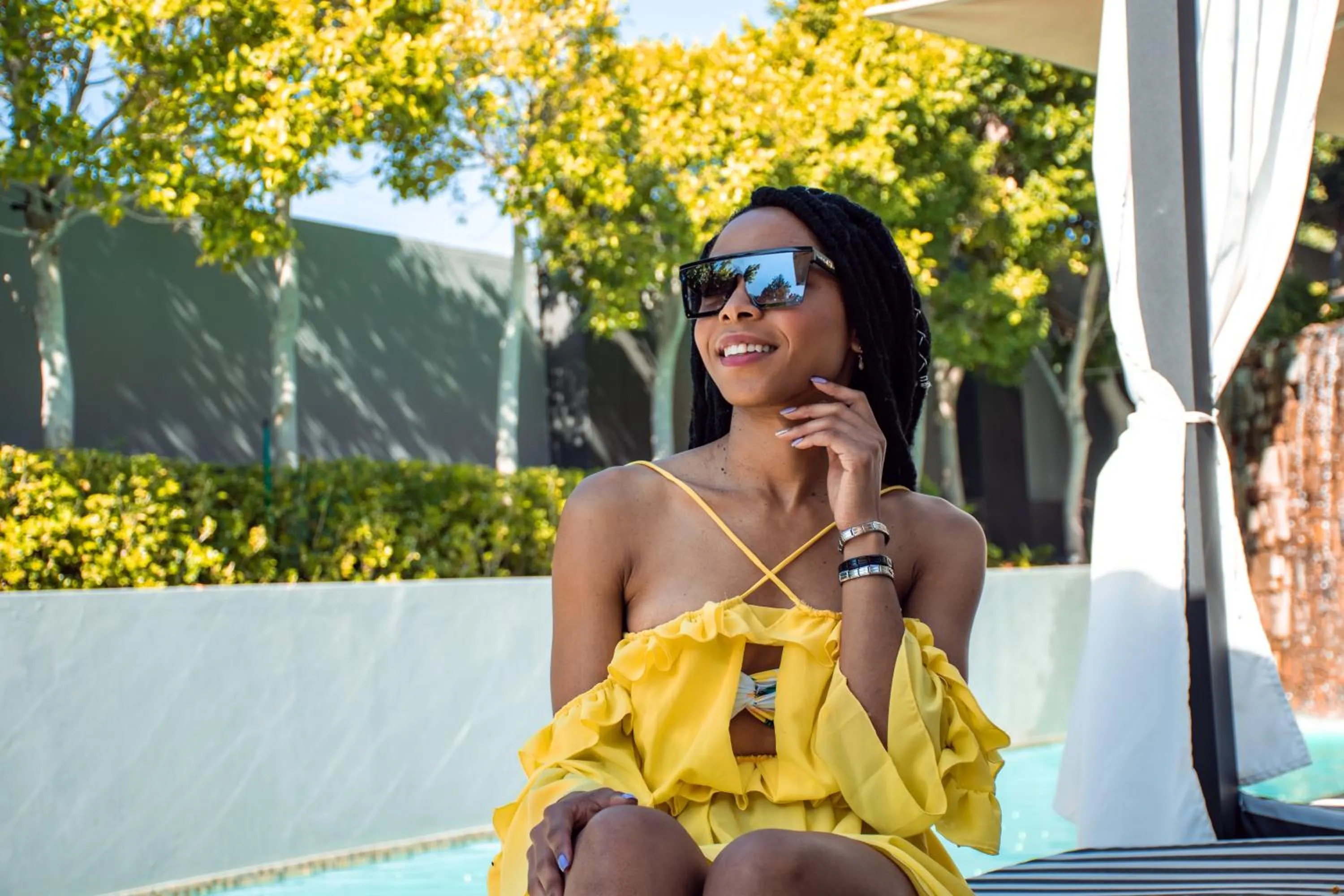 Swimming pool in Seven Villa Hotel & Spa