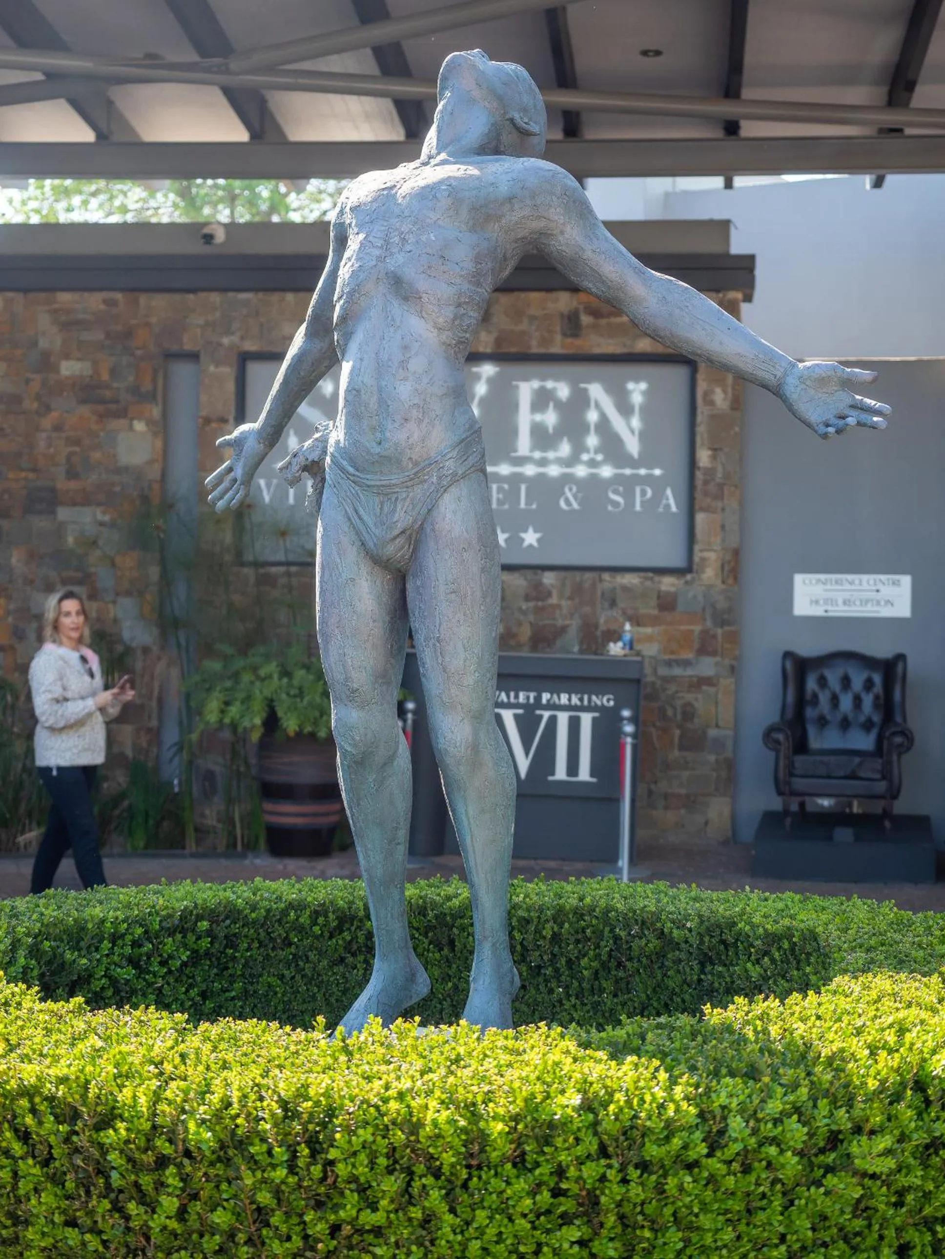 Decorative detail in Seven Villa Hotel & Spa