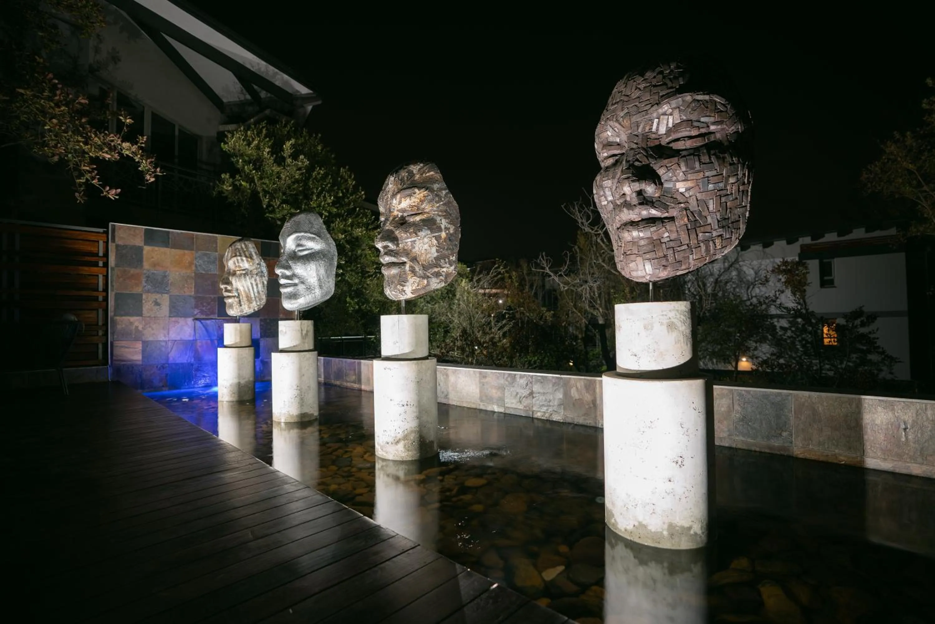 Decorative detail in Seven Villa Hotel & Spa