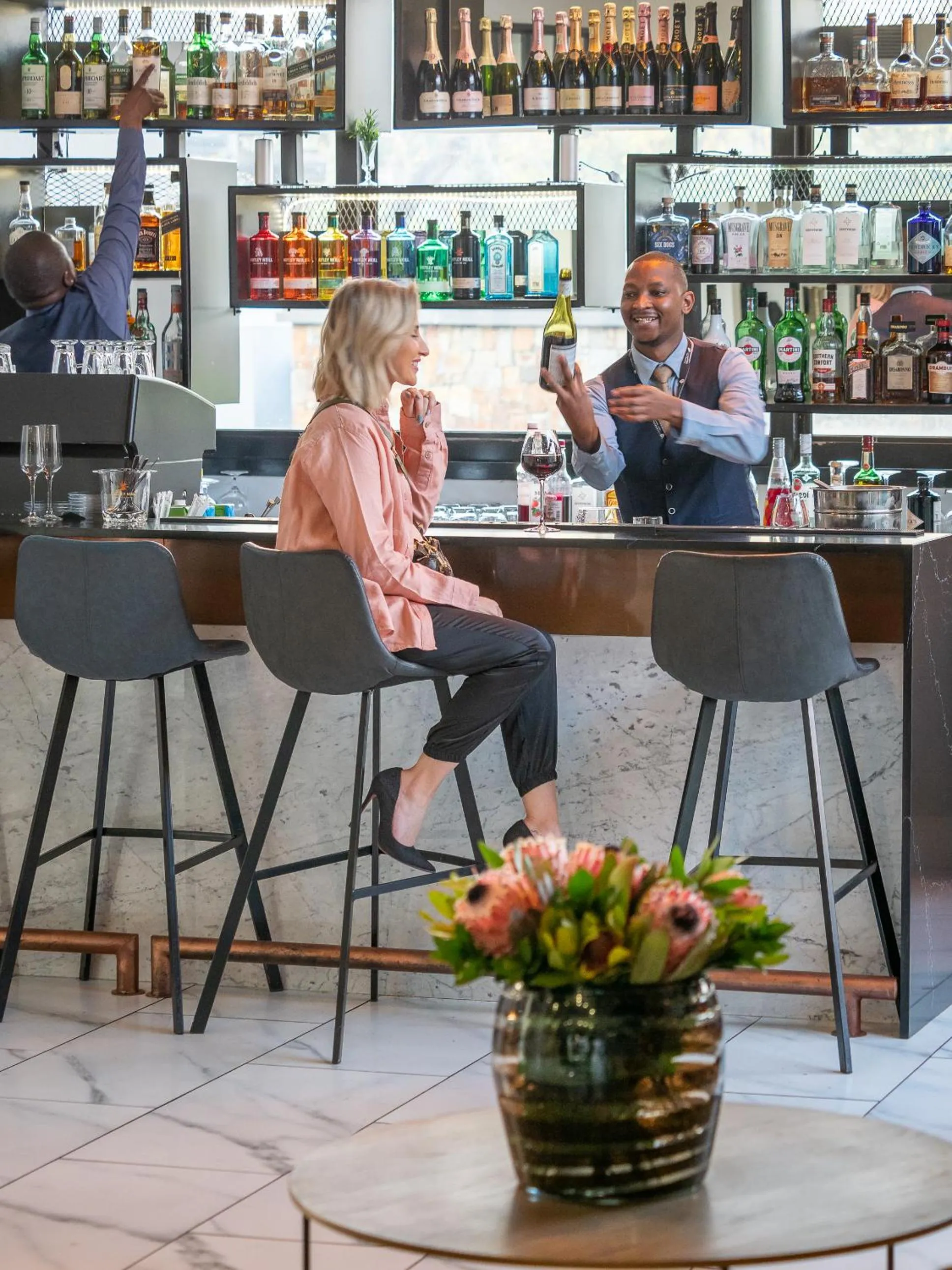 Lounge or bar in Seven Villa Hotel & Spa