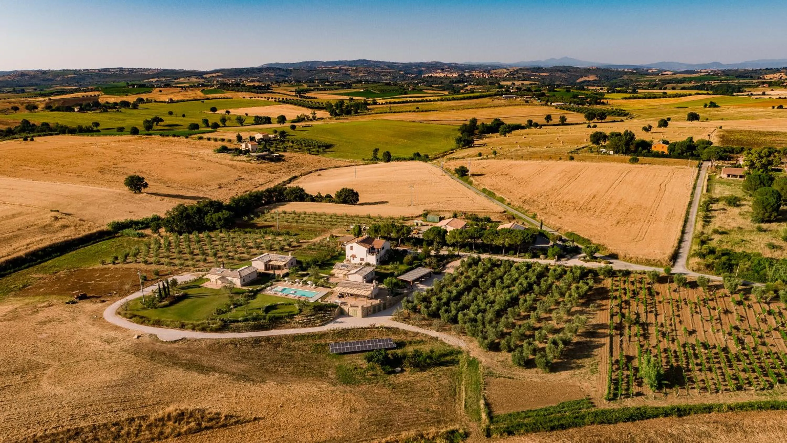 Bird's eye view in Agriturismo Colle Oliveto