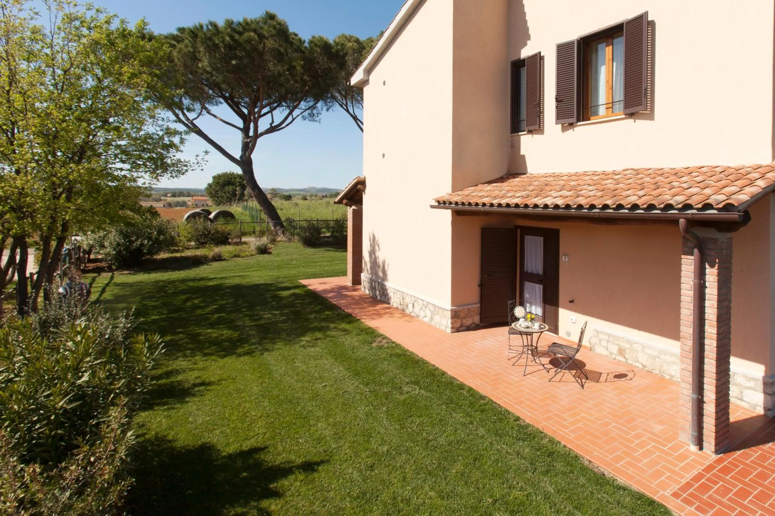 Garden in Agriturismo Colle Oliveto
