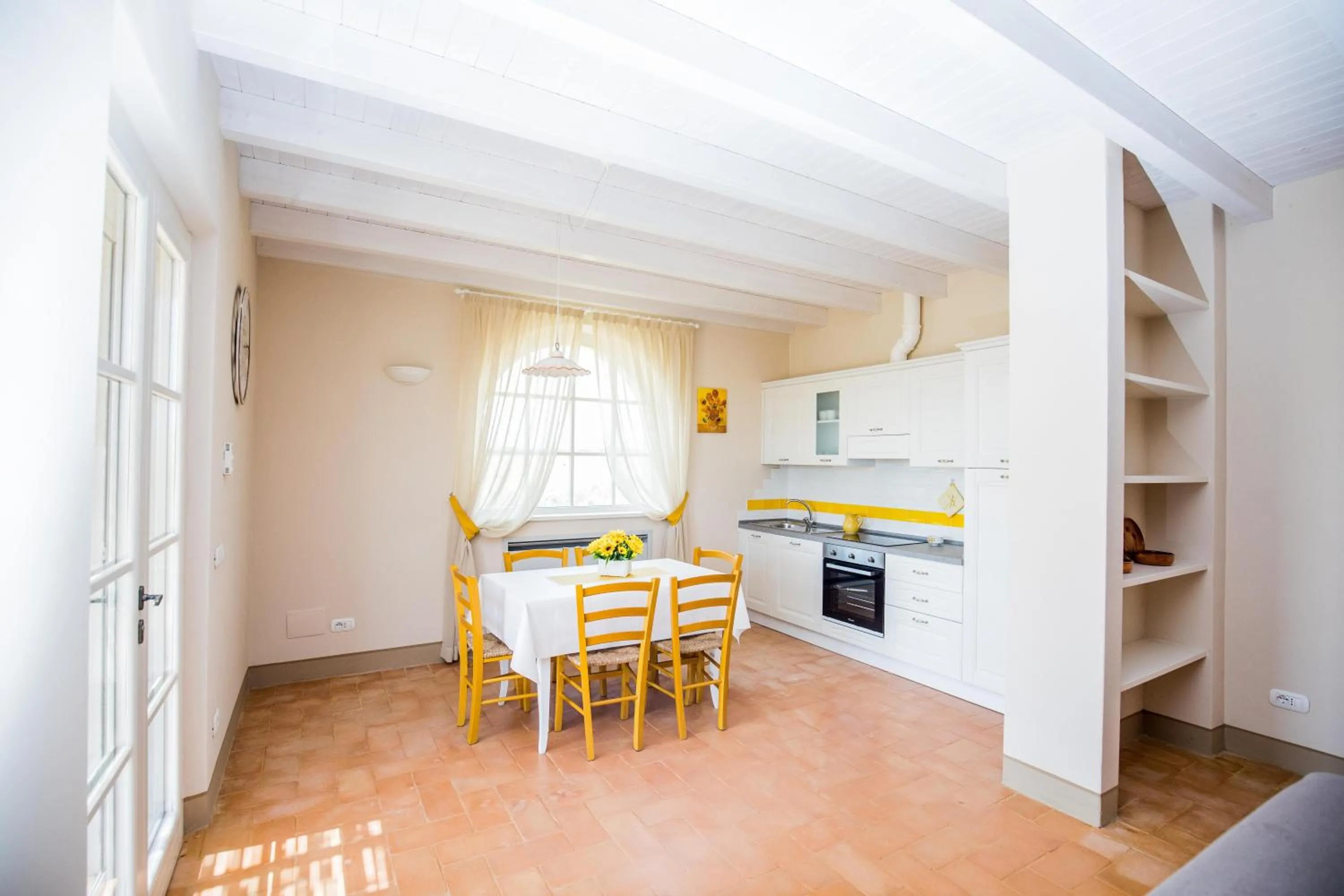 Kitchen or kitchenette in Agriturismo Colle Oliveto
