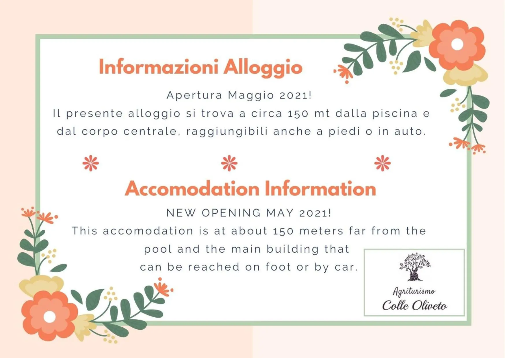 Agriturismo Colle Oliveto