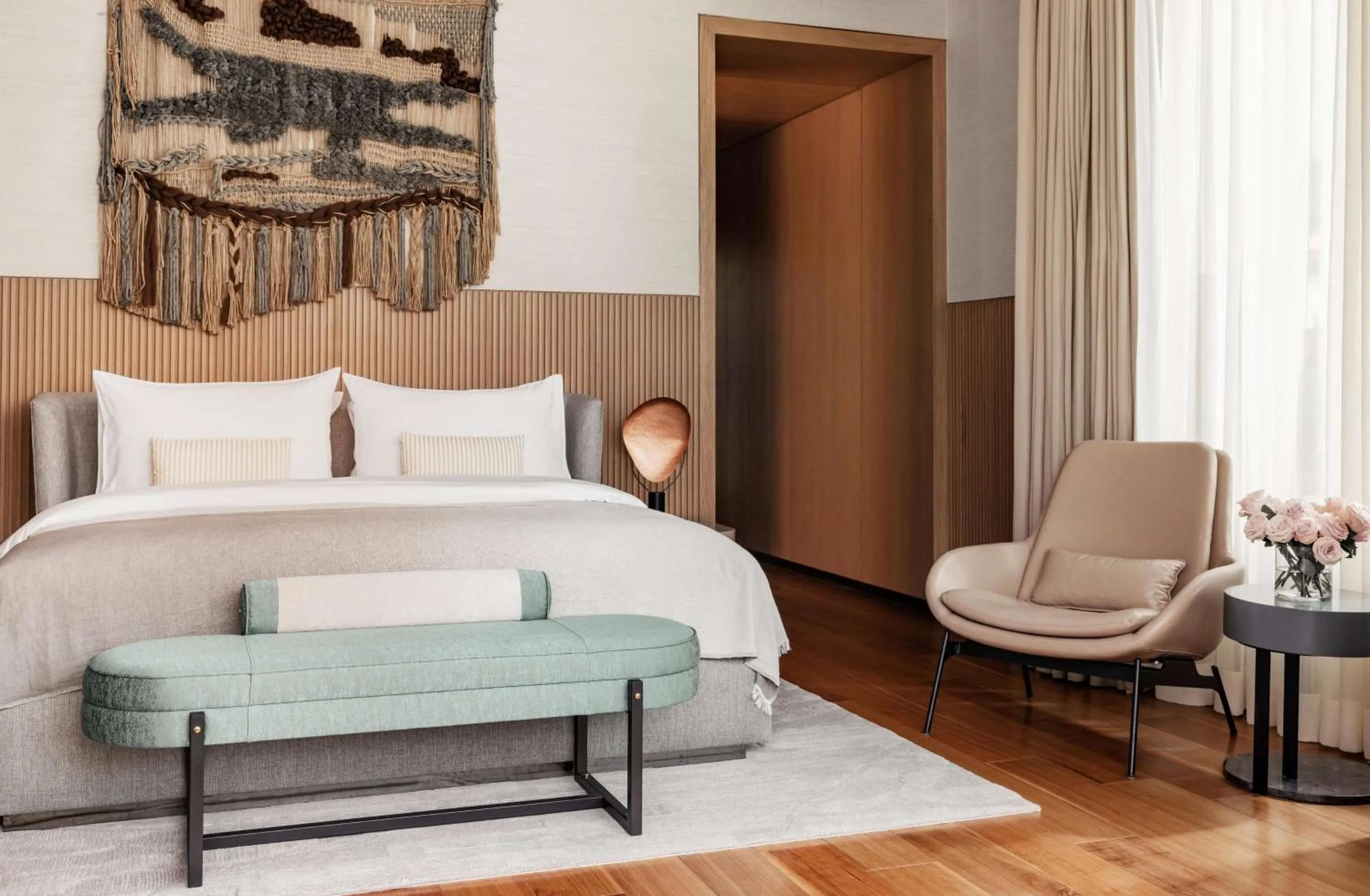 Bedroom, Bed in One&Only Portonovi