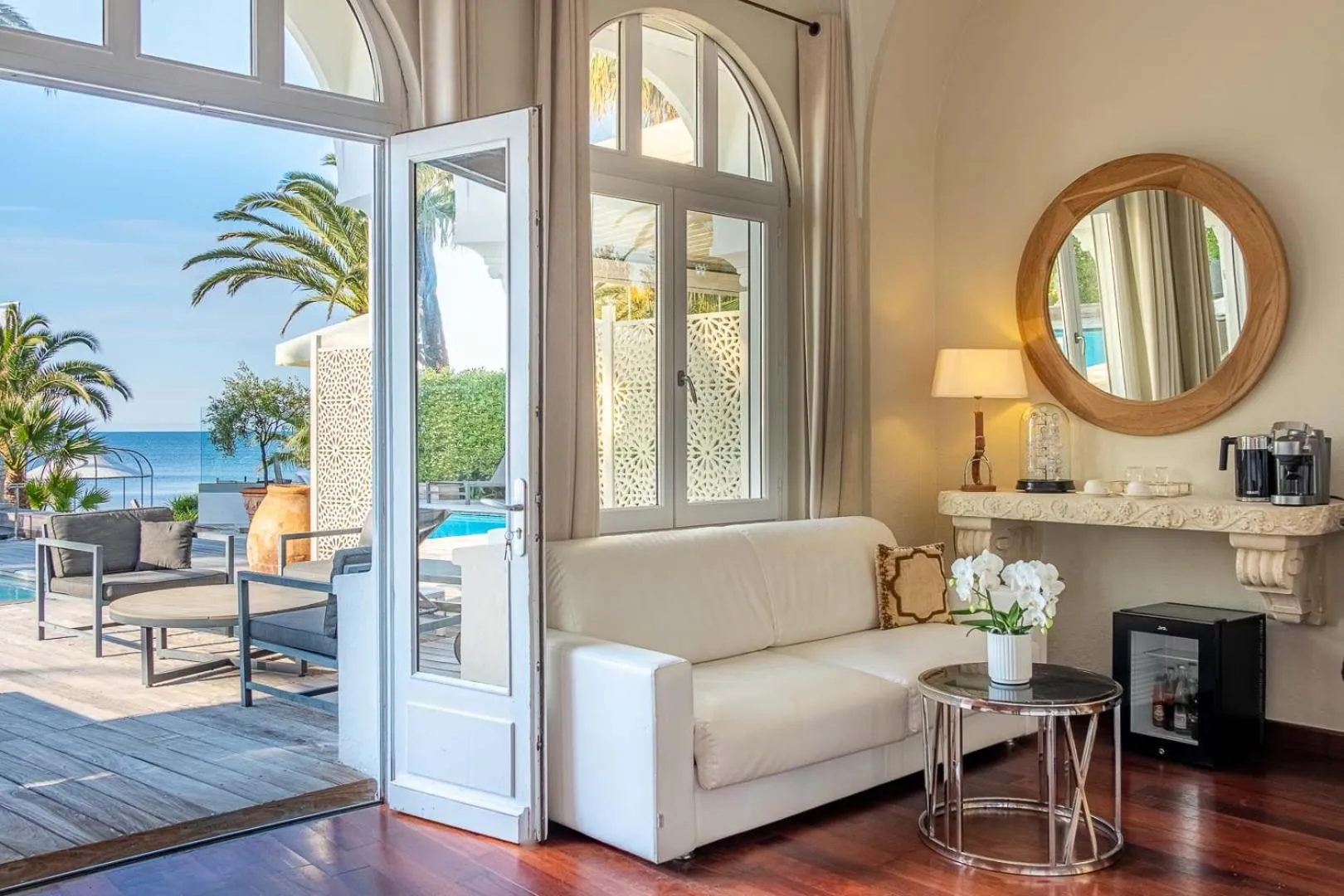 Patio in La Villa Mauresque