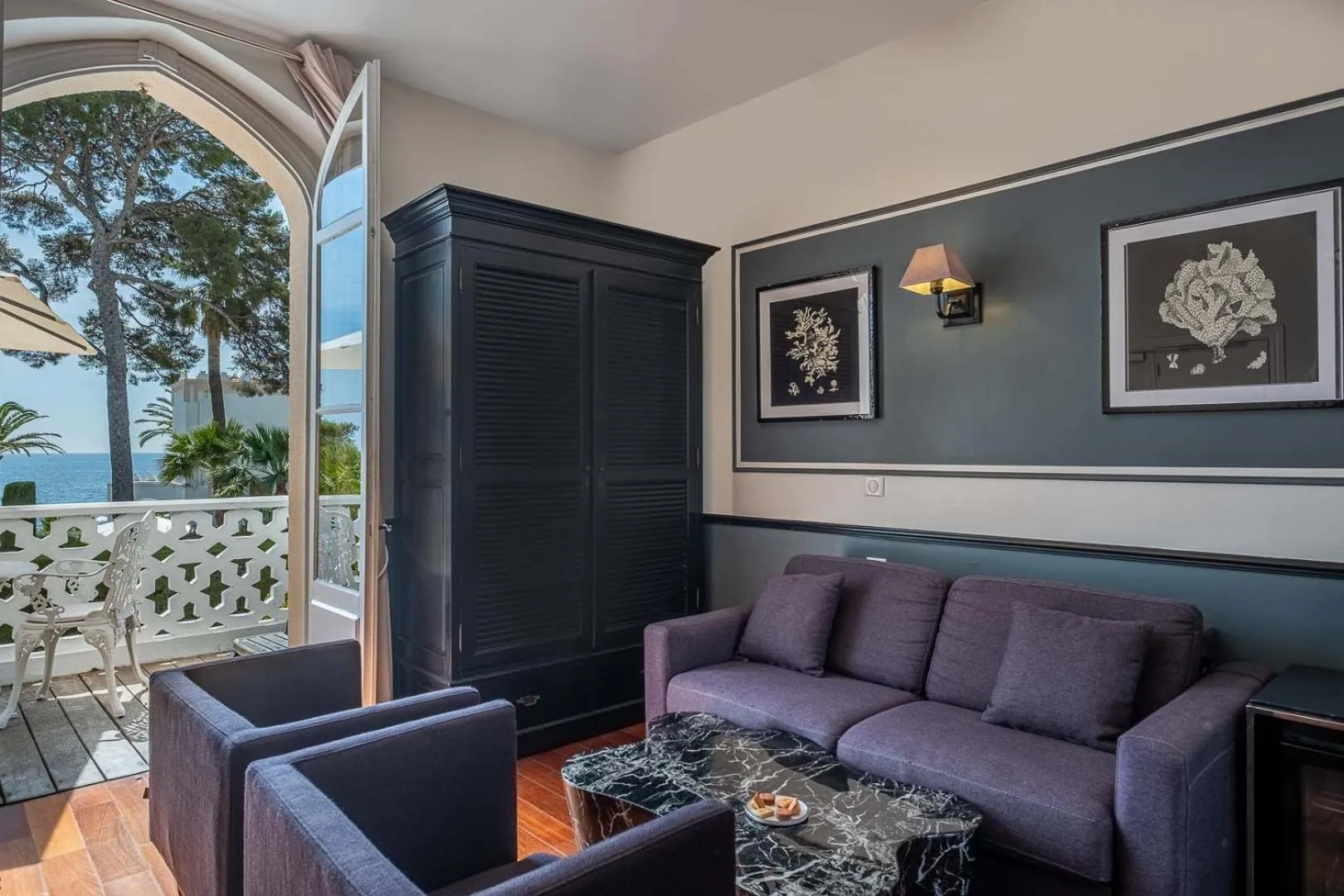 Balcony/Terrace in La Villa Mauresque