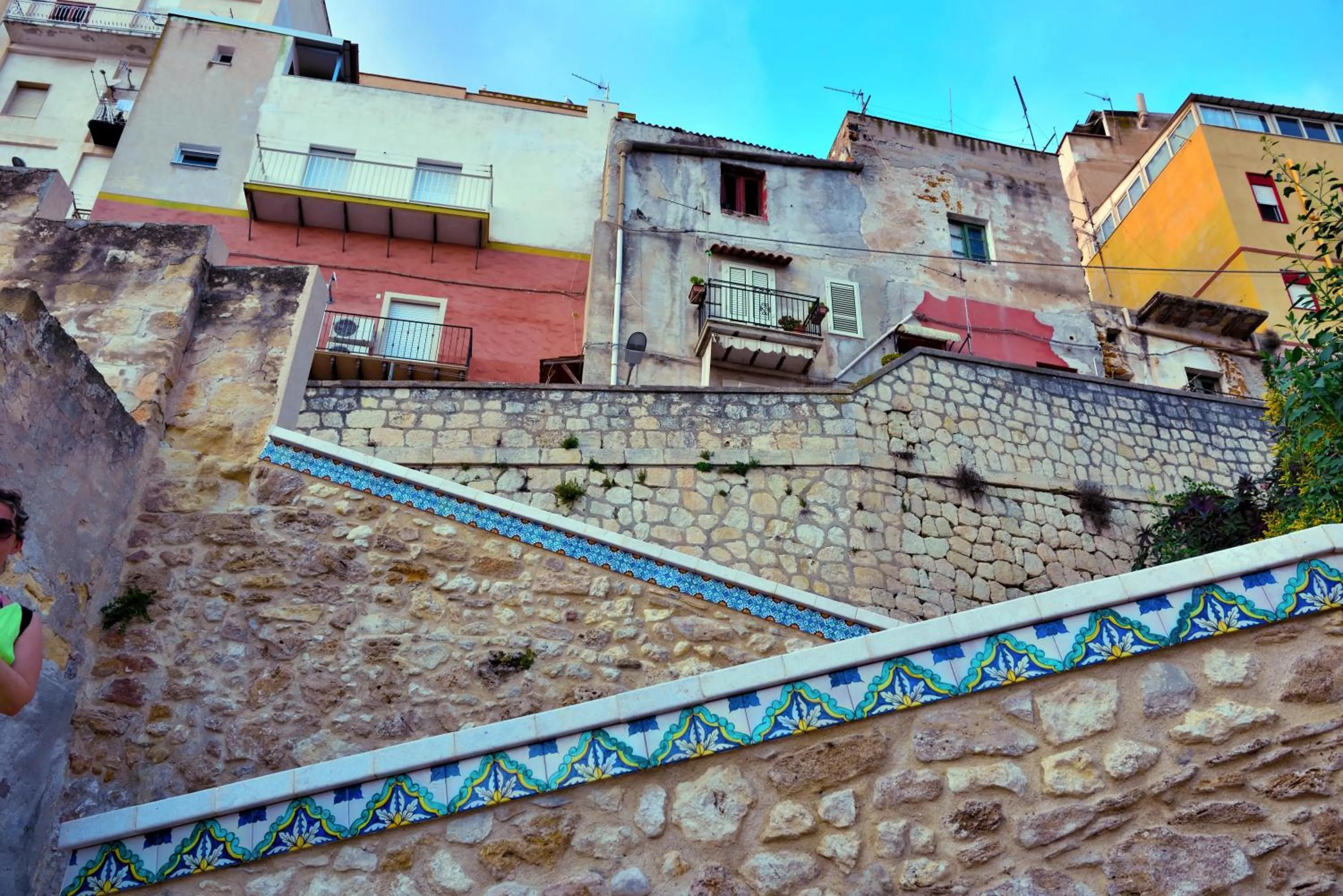 Landmark view in B&B Sicily