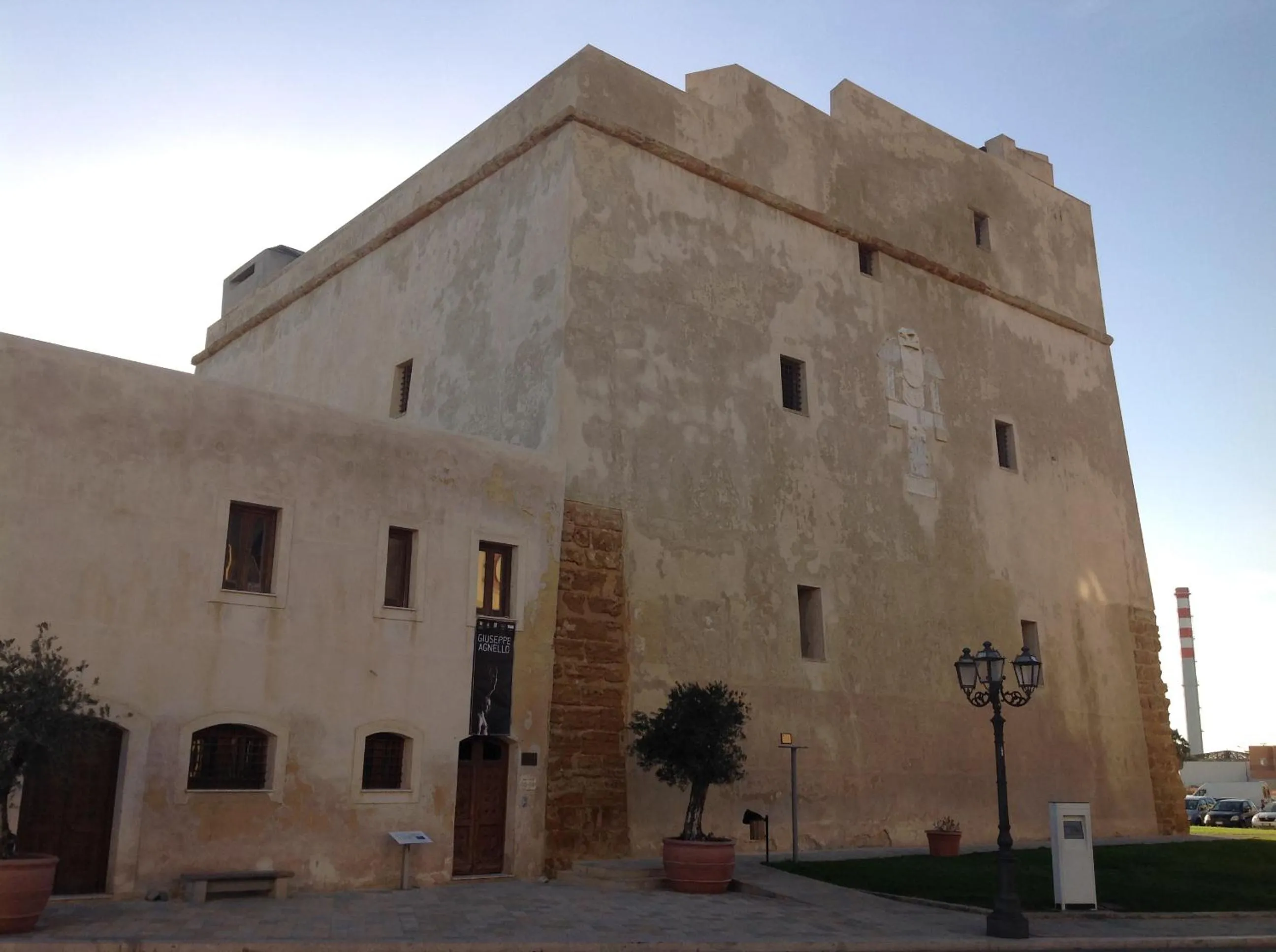 Landmark view in B&B Sicily