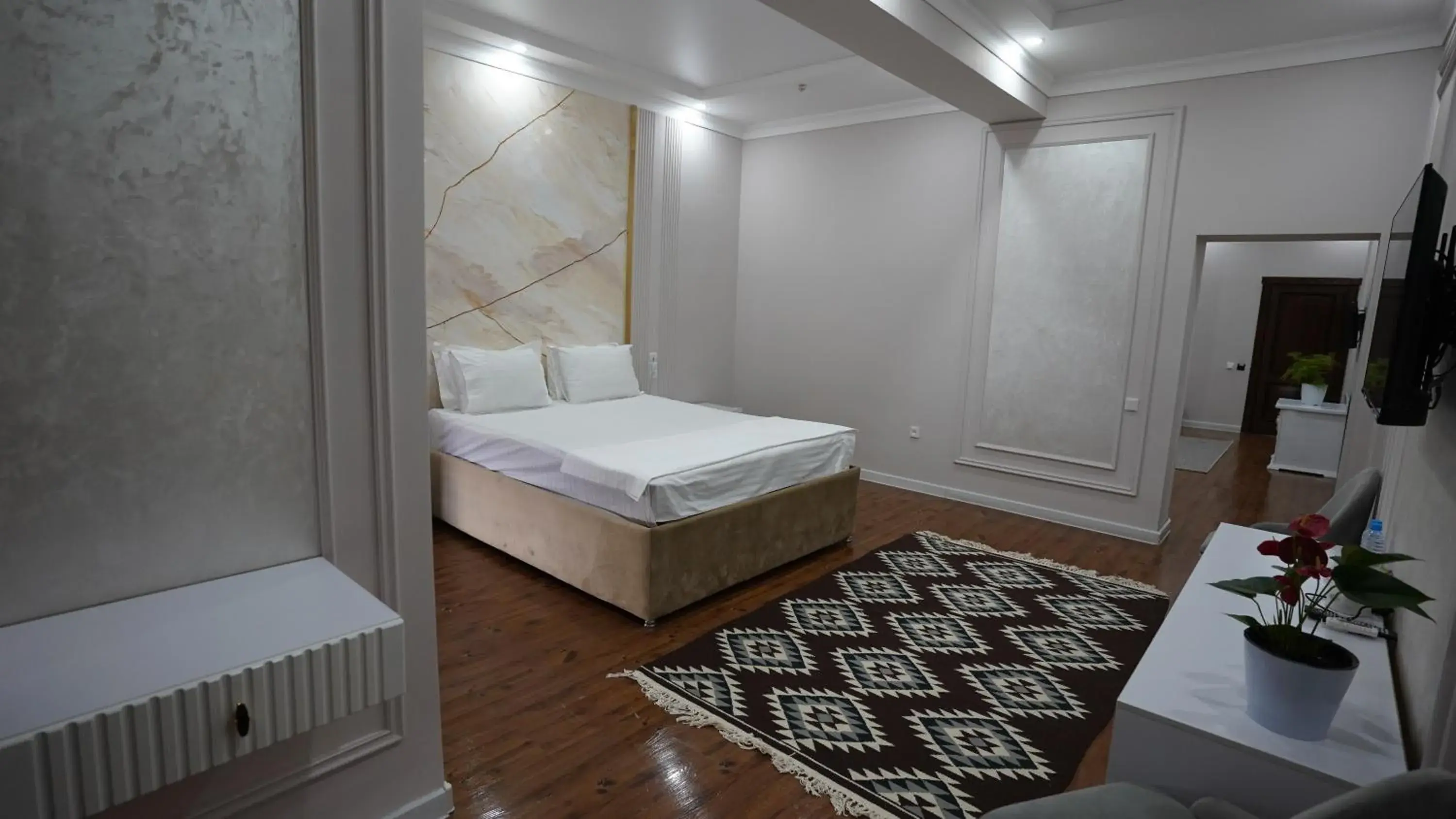 King Room with Balcony - single occupancy in Hotel Khiva Palace King Room with Balcony - single occupancy in Hotel Khiva Palace