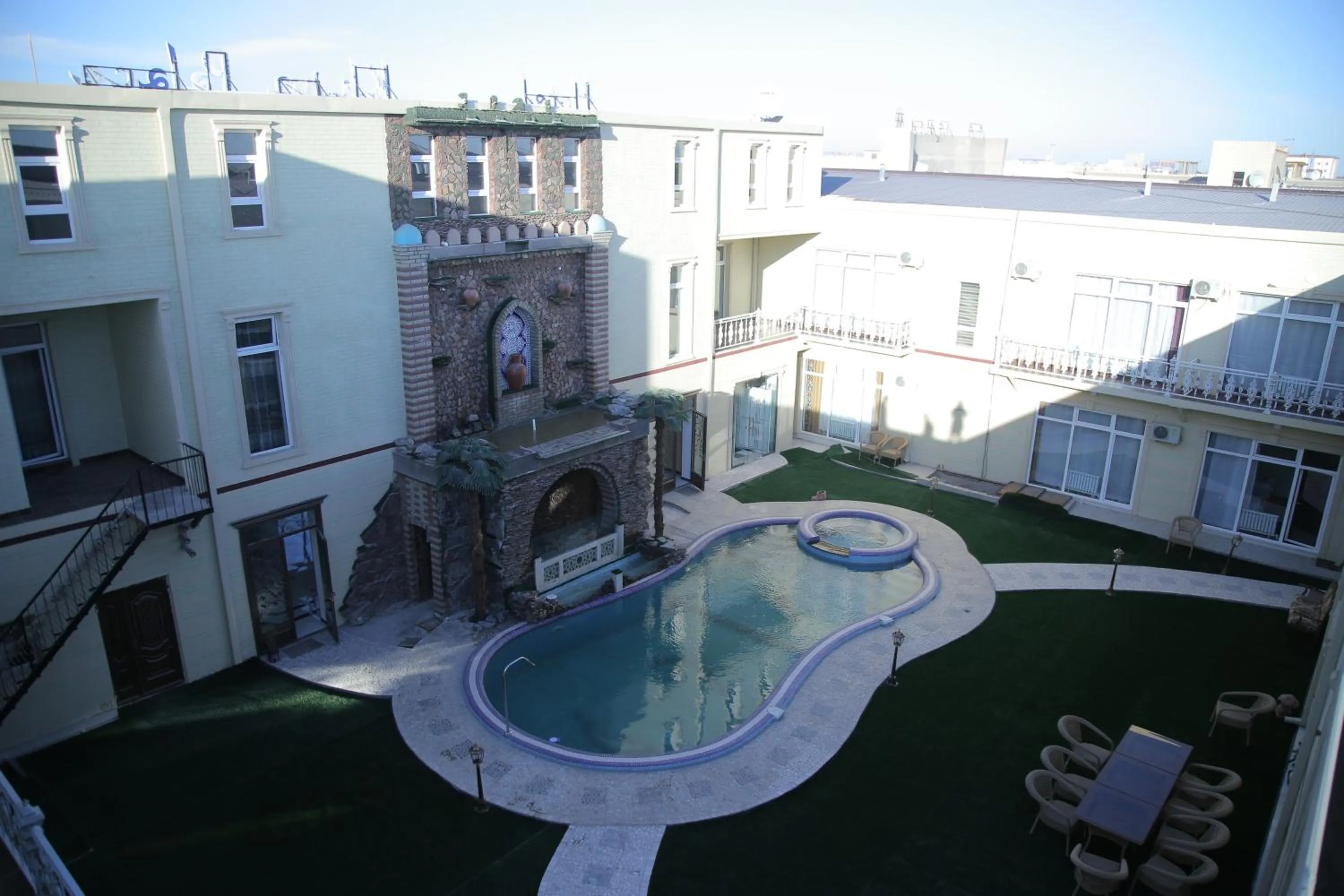Balcony/Terrace in Hotel Khiva Palace