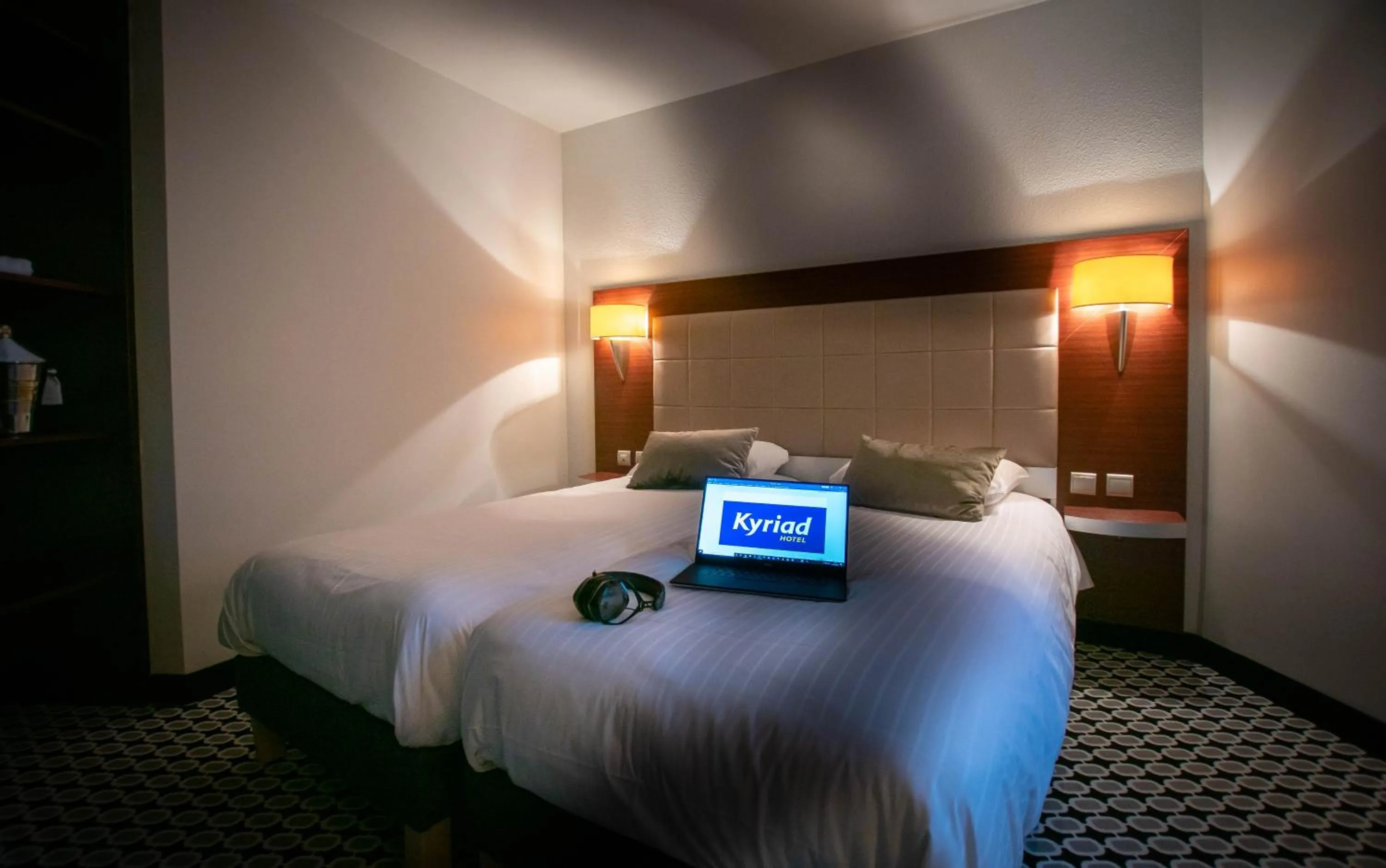 Bed in Kyriad Limoges Centre Gare - Atrium