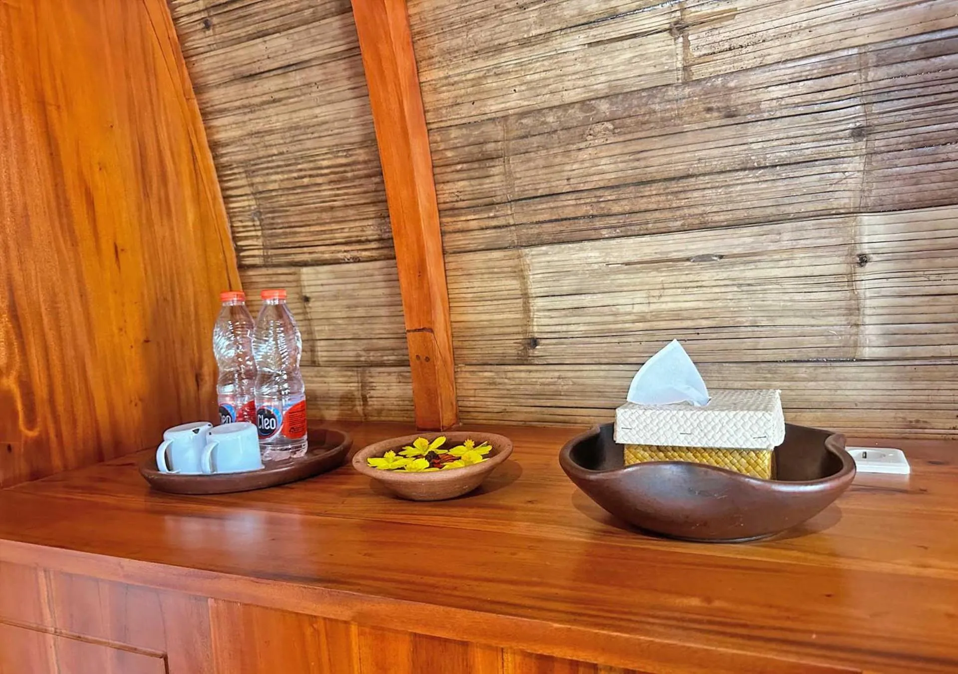 Food and drinks in Lagoona Beach Bungalows - Eco Bungalows Batukaras