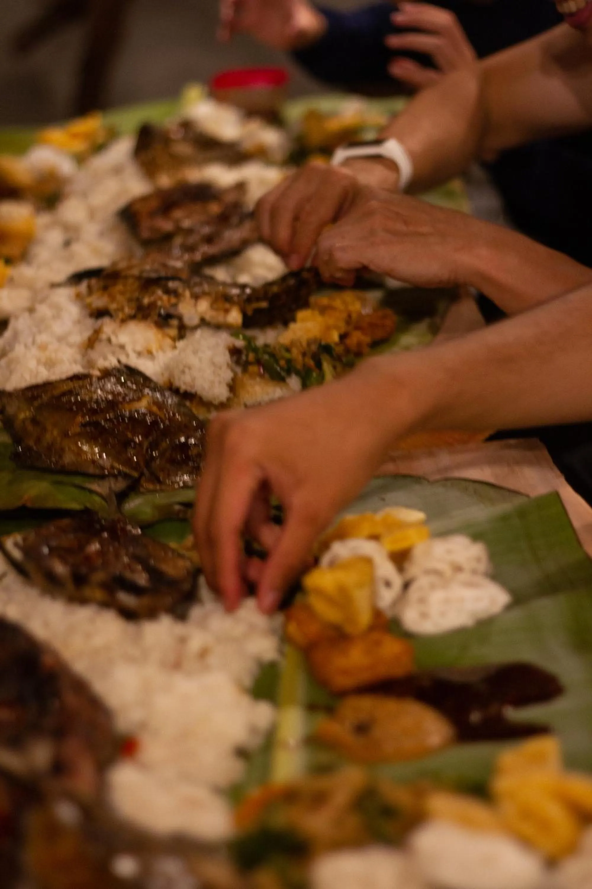 Lunch in Lagoona Beach Bungalows - Eco Bungalows Batukaras