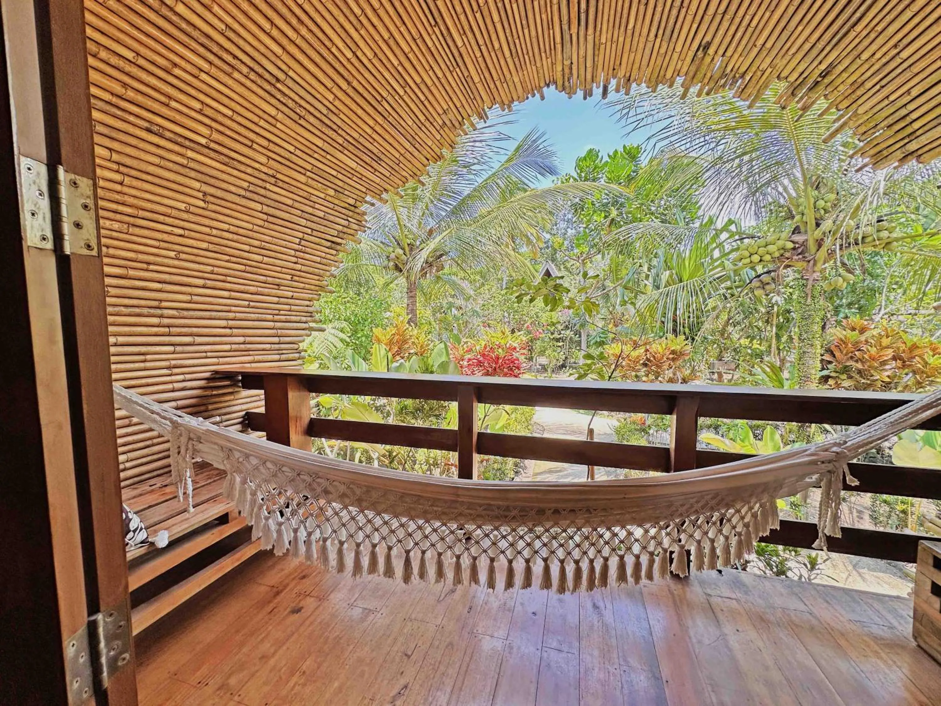 View (from property/room) in Lagoona Beach Bungalows - Eco Bungalows Batukaras