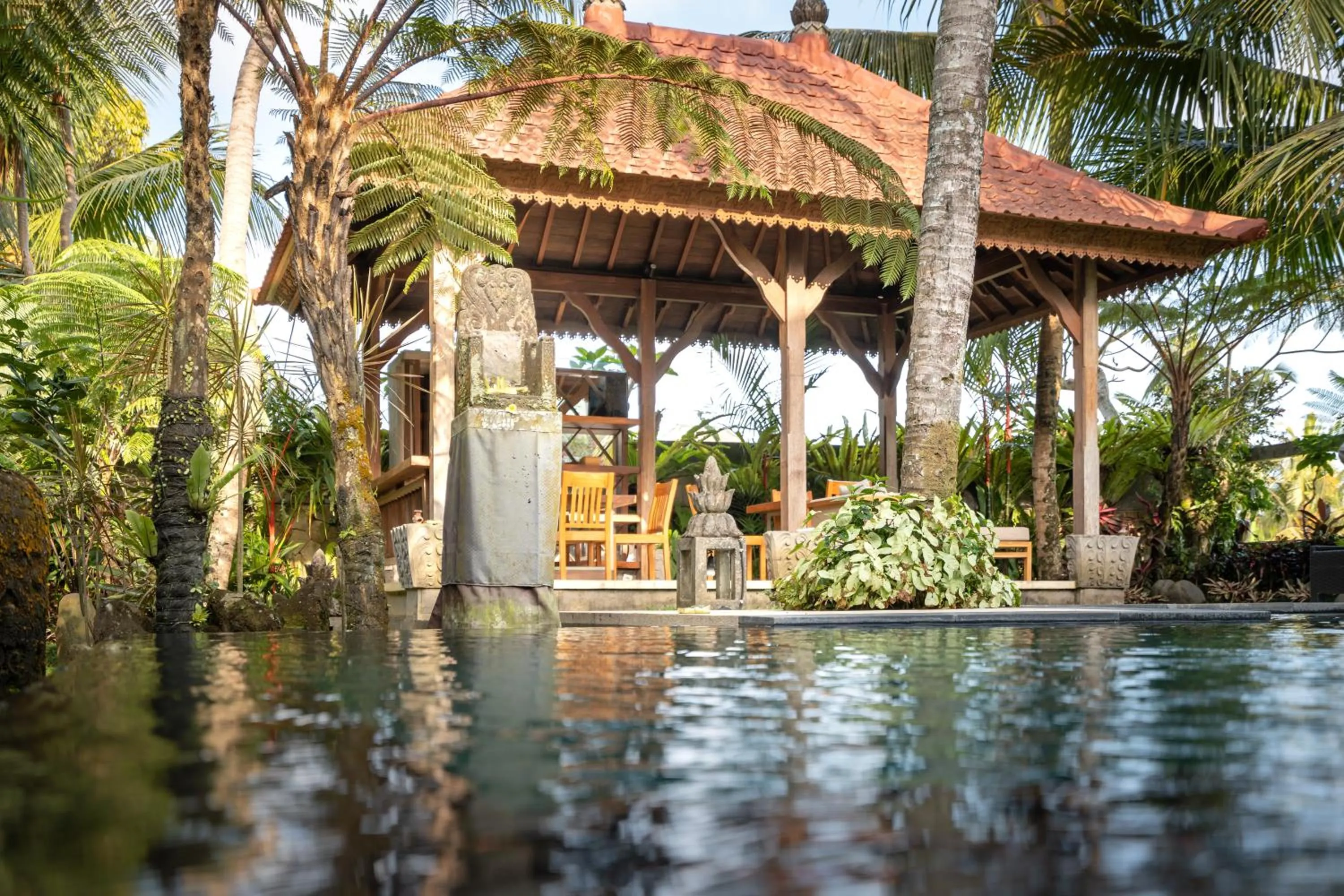 Swimming pool in Prabhu Ubud Villa