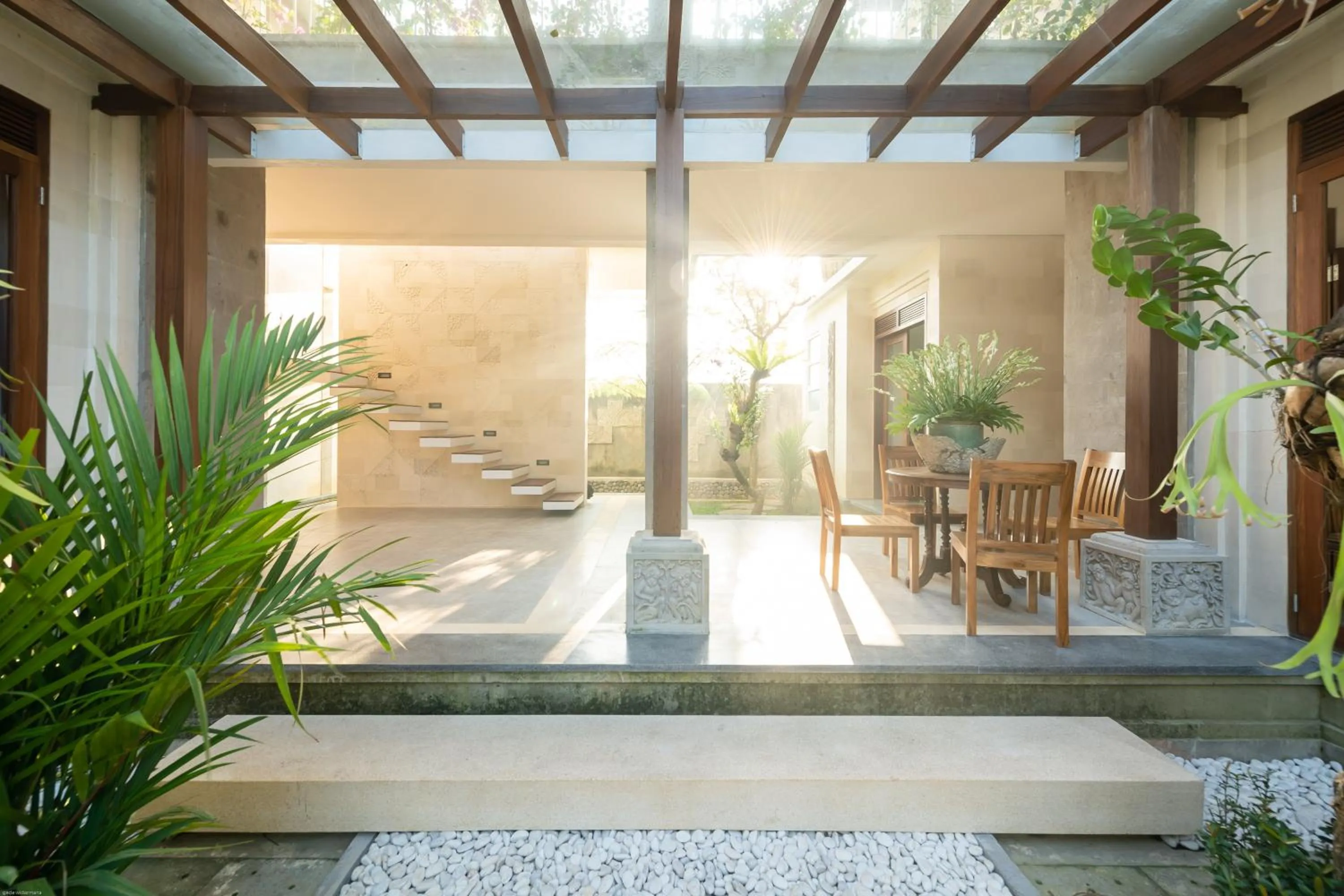 Decorative detail in Prabhu Ubud Villa