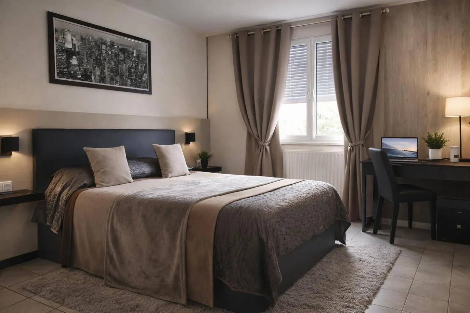 Bedroom, Bed in Hotel Médicis