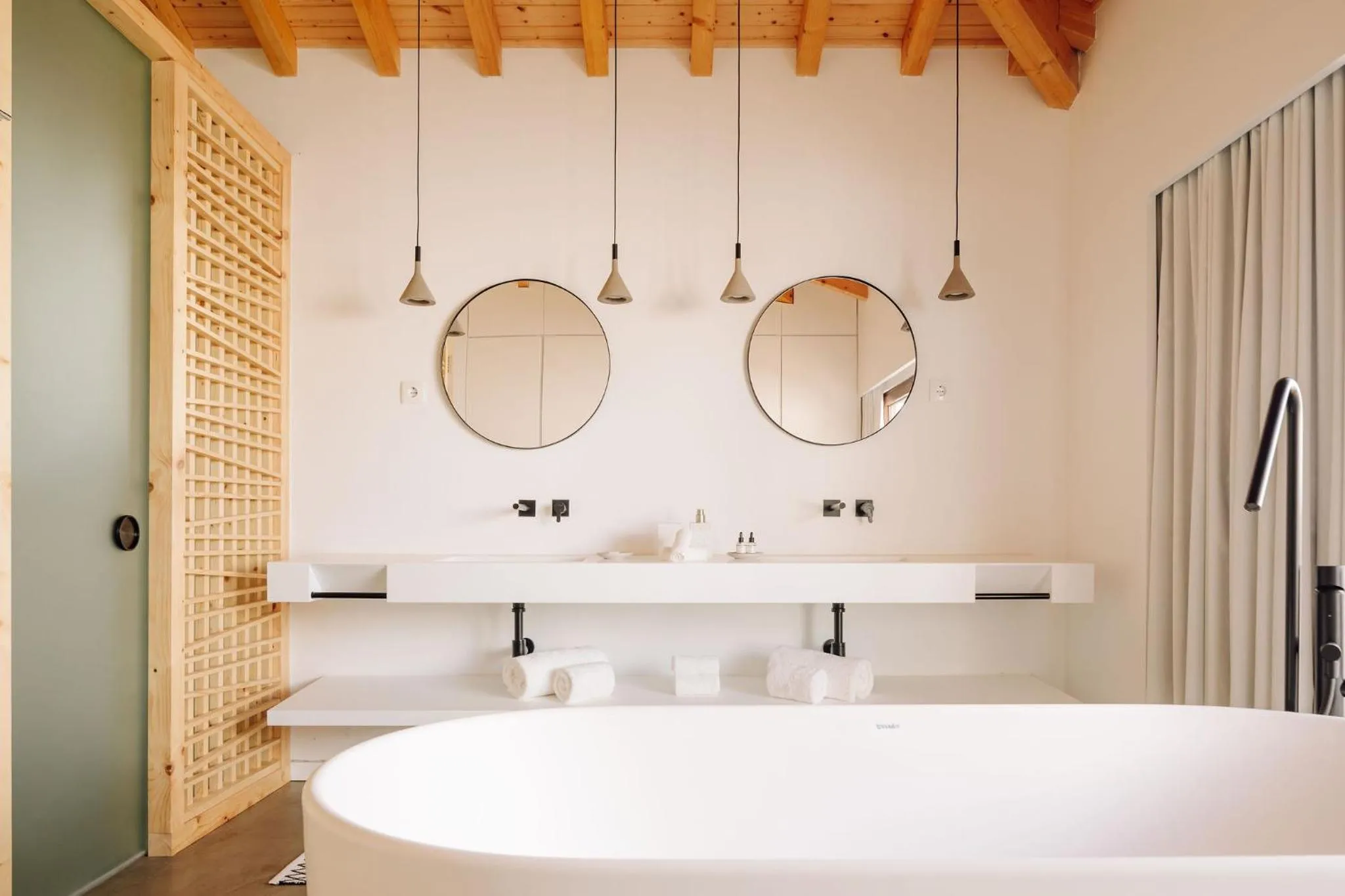 Bathroom, Bed in Spatia Comporta