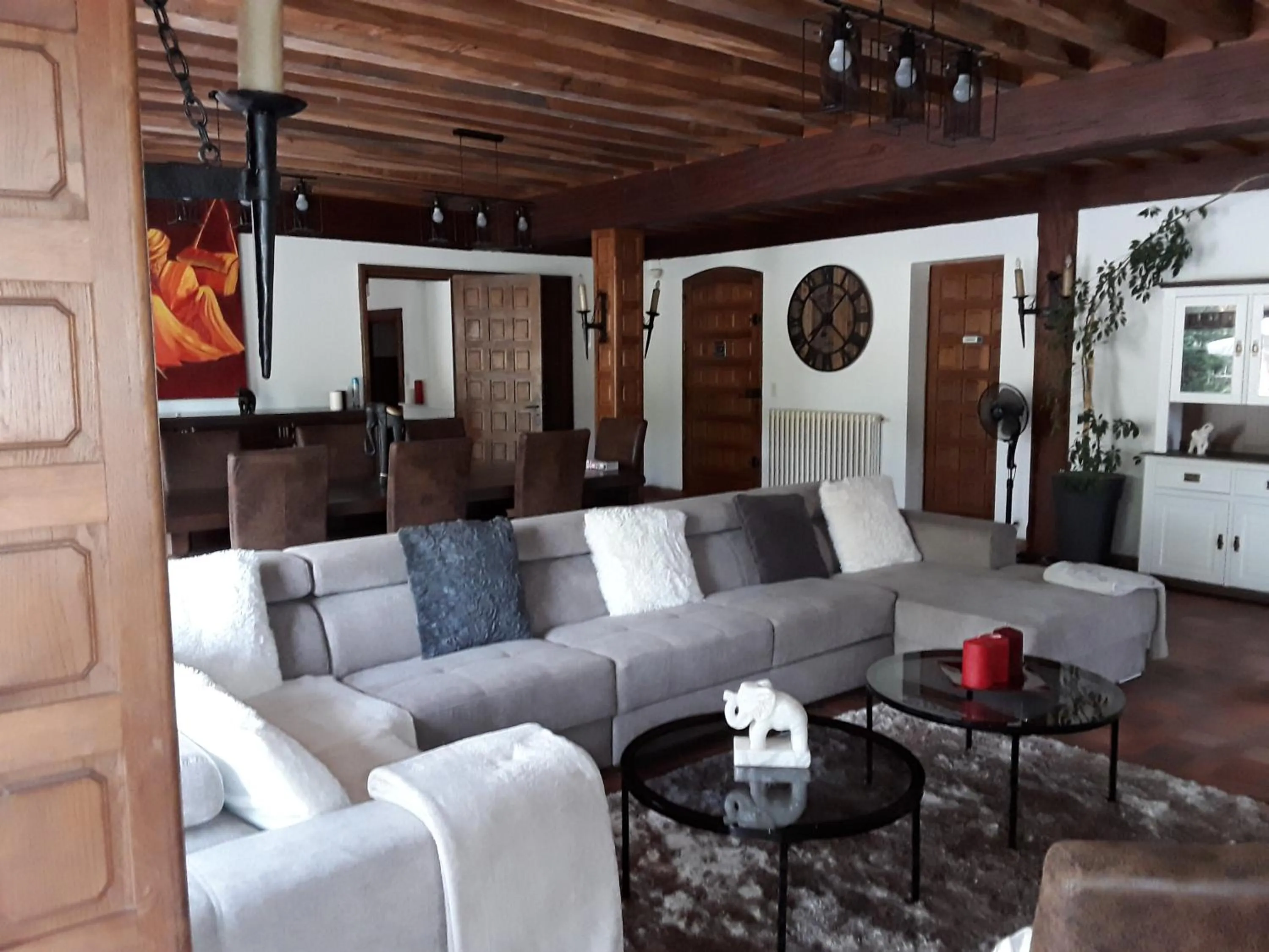 Living room in maison d'hôtes labastide