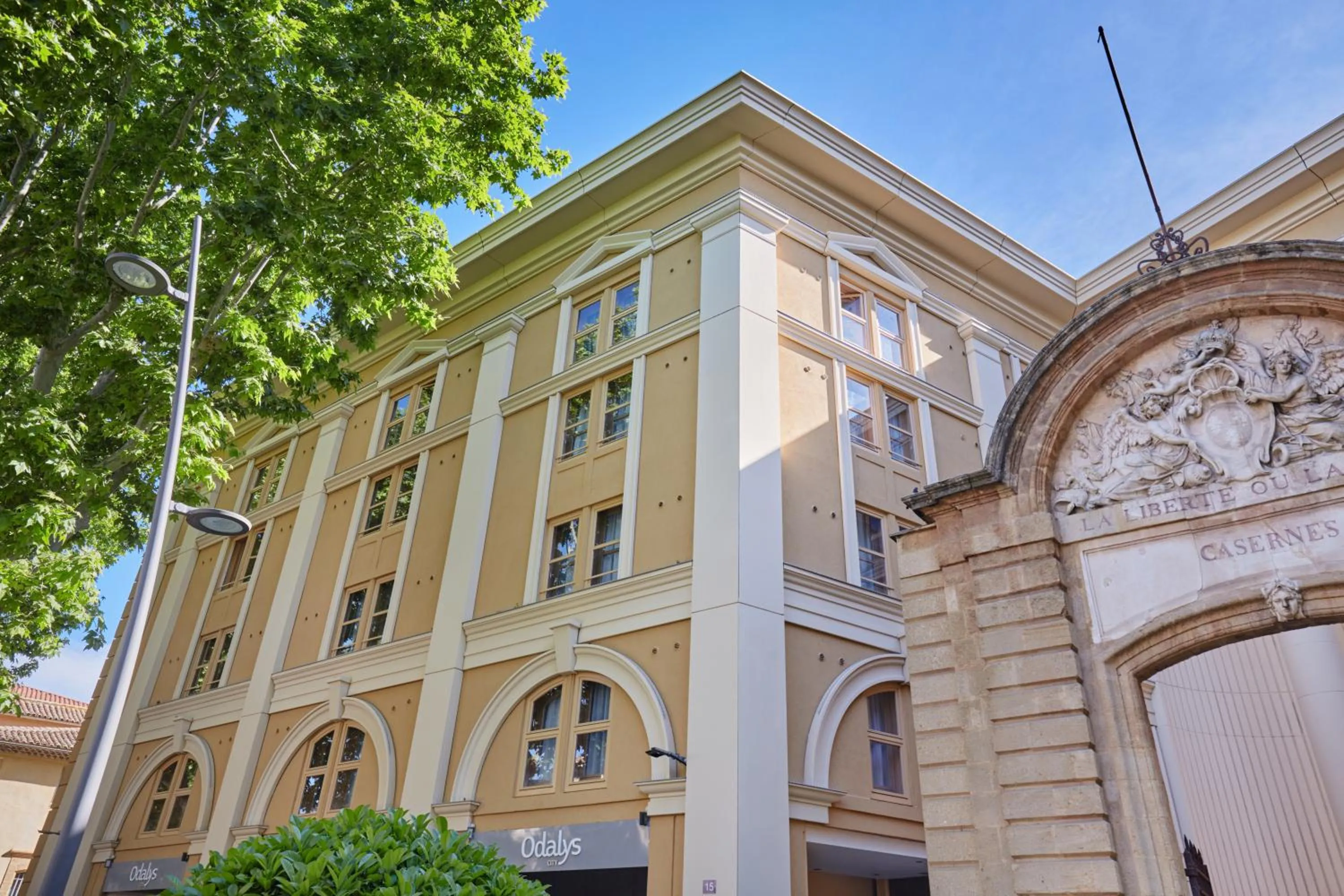 Property building in Appart Hotel Odalys City Aix en Provence L'Atrium