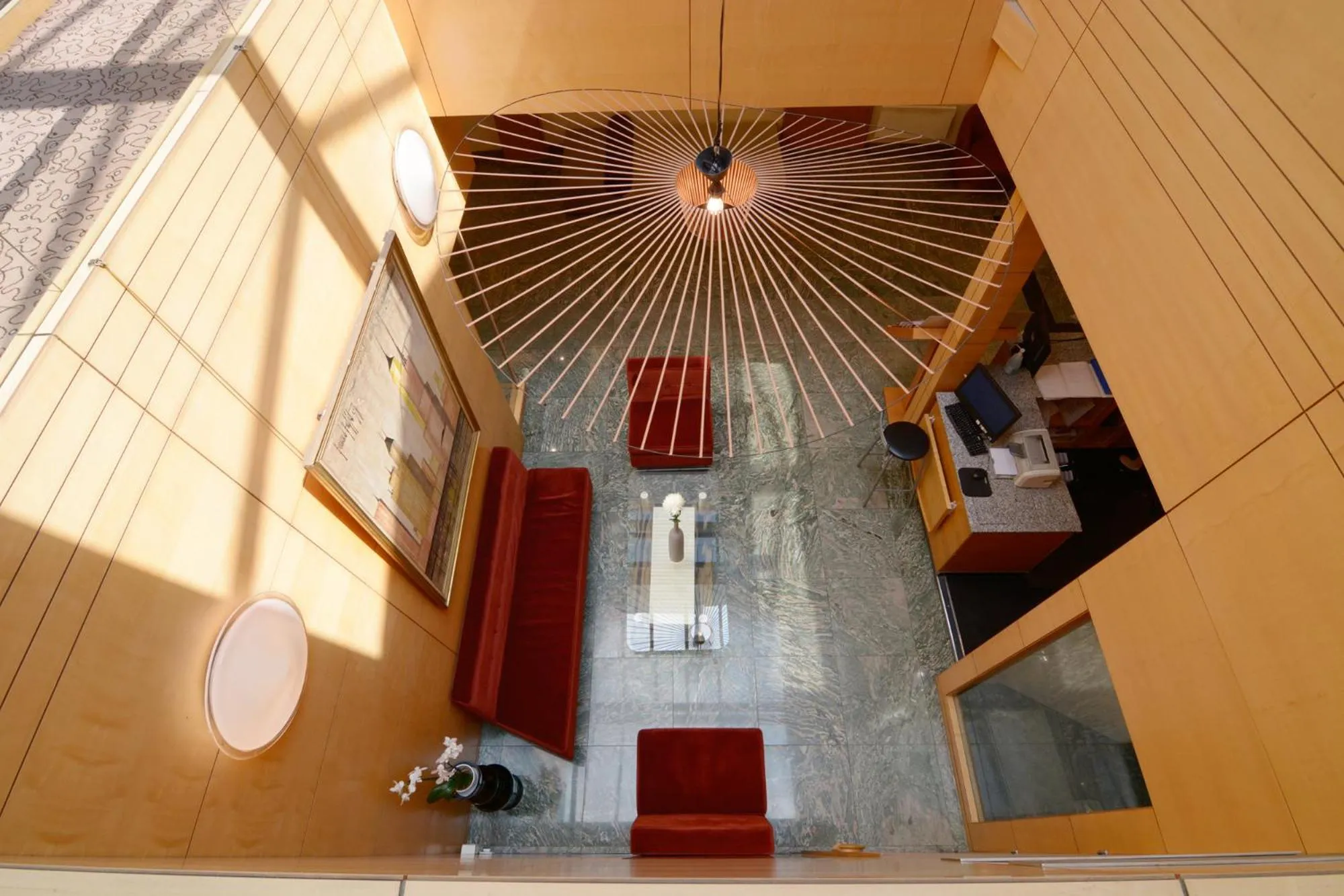 Lobby or reception in Le Patio Bastille