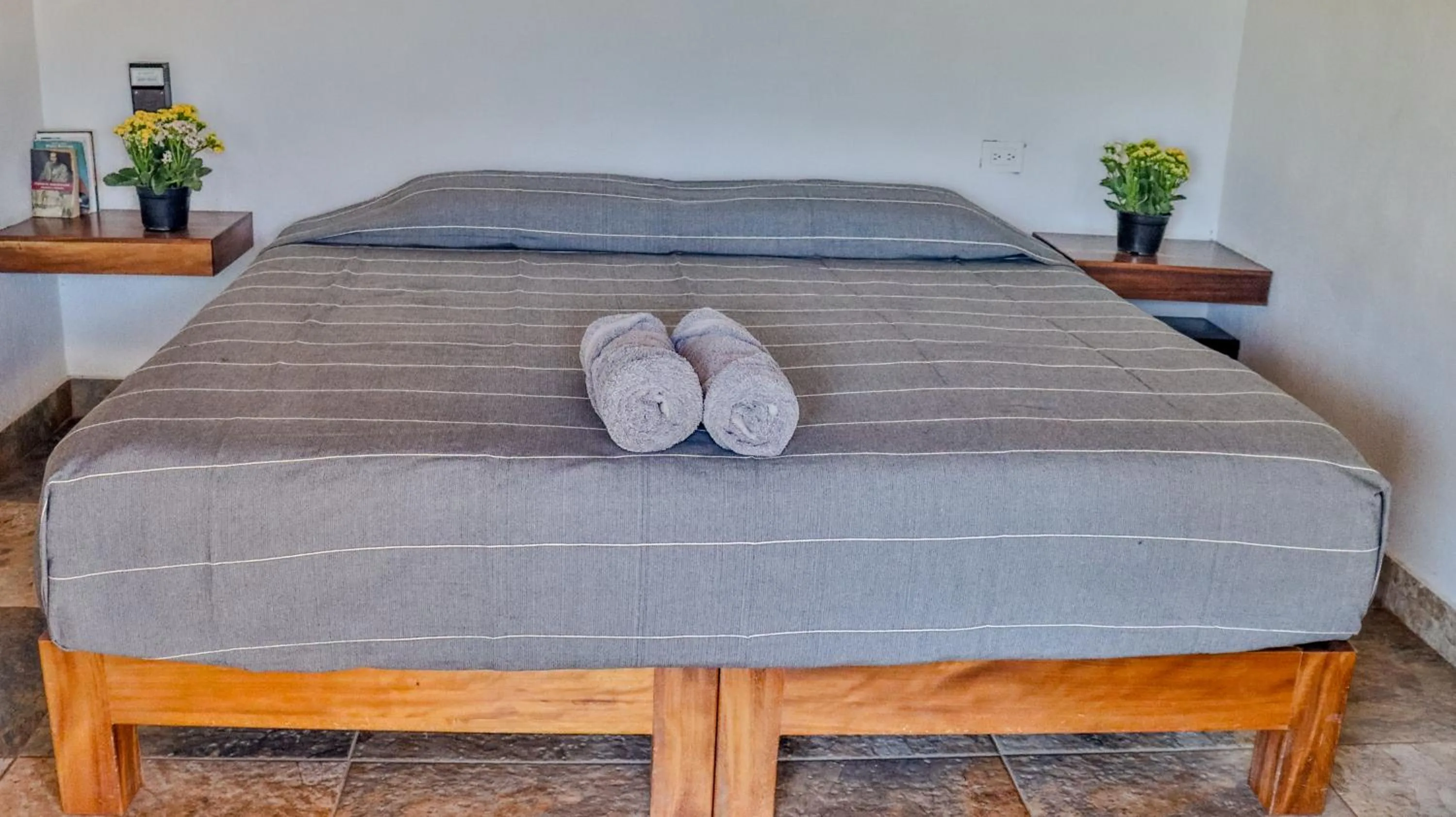 Bed in La Aldea Zipolite