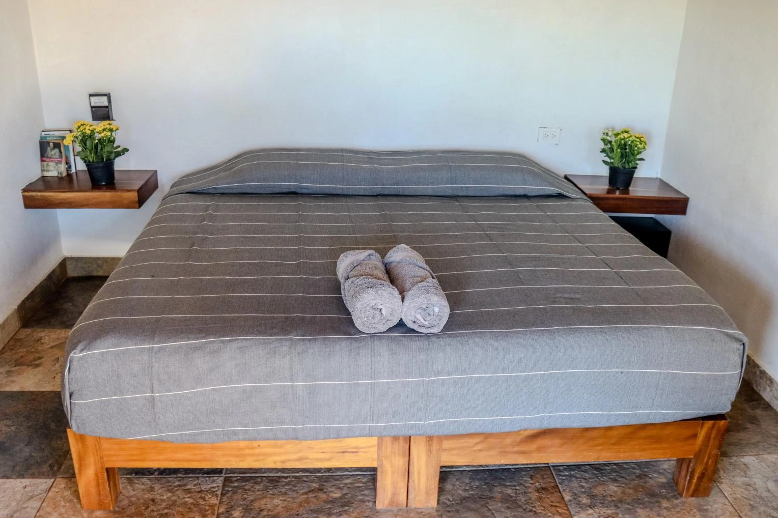 Bed in La Aldea Zipolite