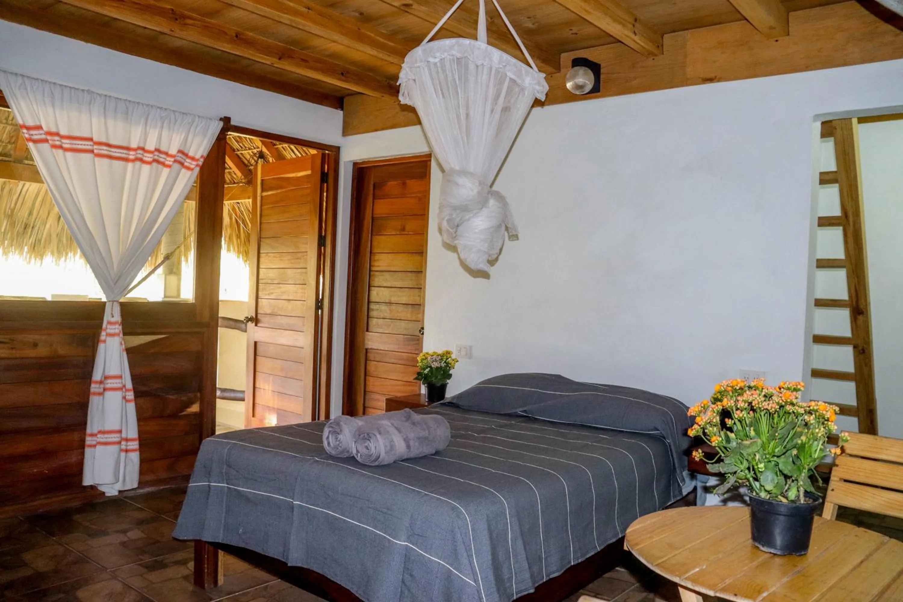 Bed in La Aldea Zipolite