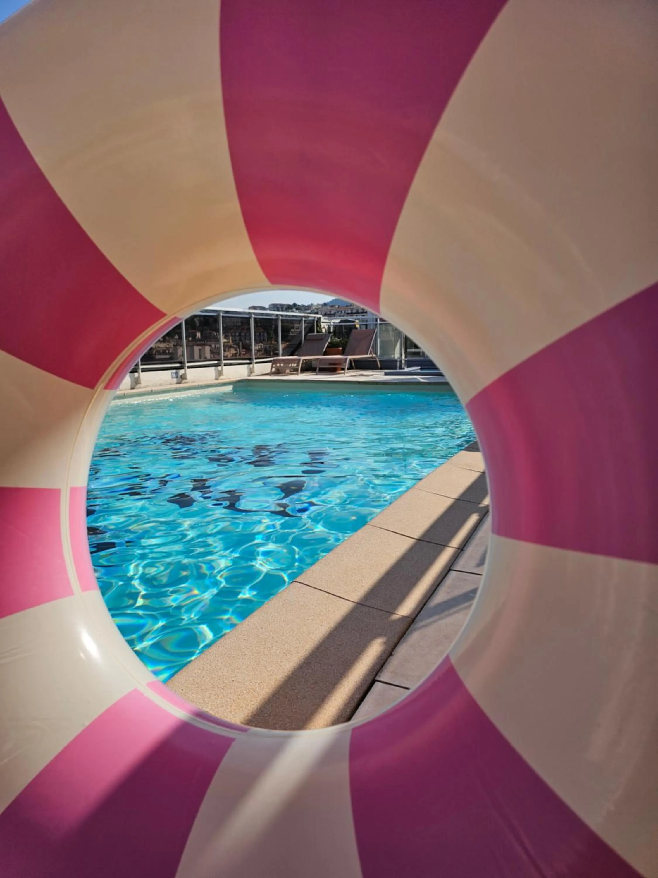 Pool view in Mercure Nice Centre Notre Dame