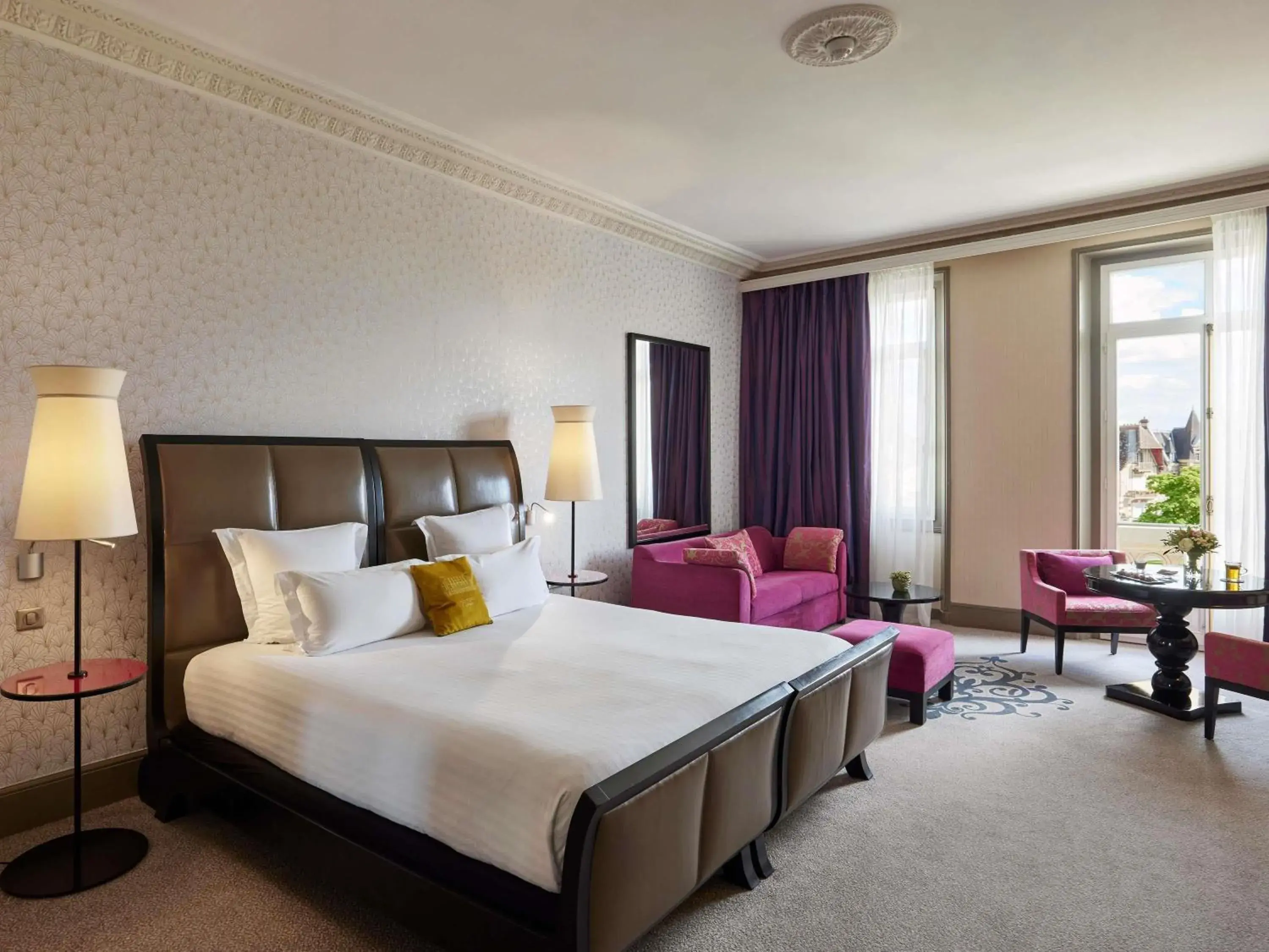 Family Room with Garden View in Le Grand Hotel de Cabourg - MGallery Collection Family Room with Garden View in Le Grand Hotel de Cabourg - MGallery Collection