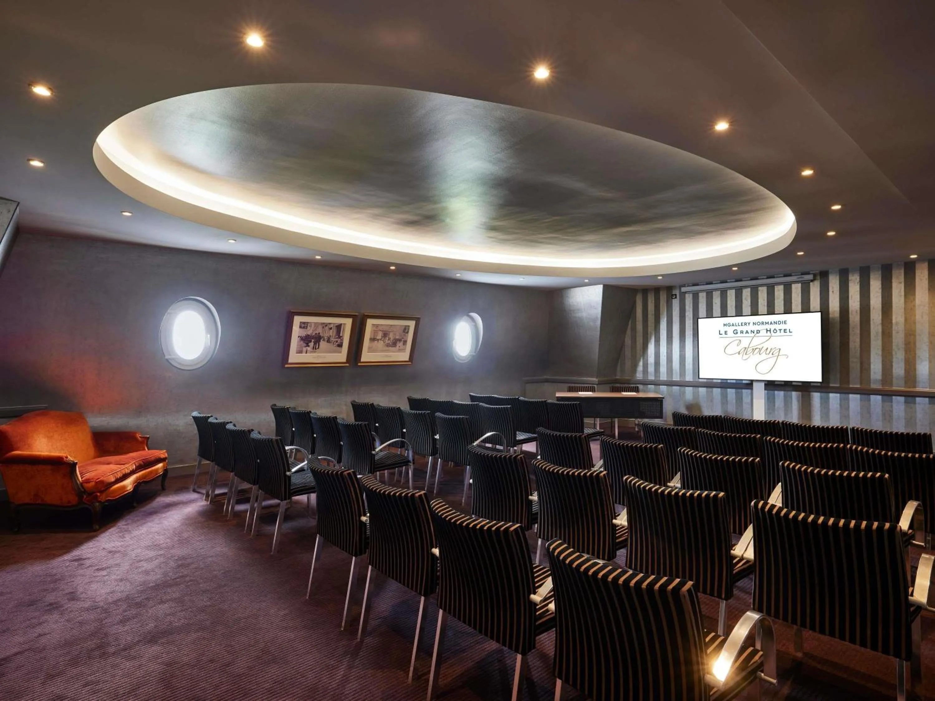 Meeting/conference room in Le Grand Hotel de Cabourg - MGallery Collection