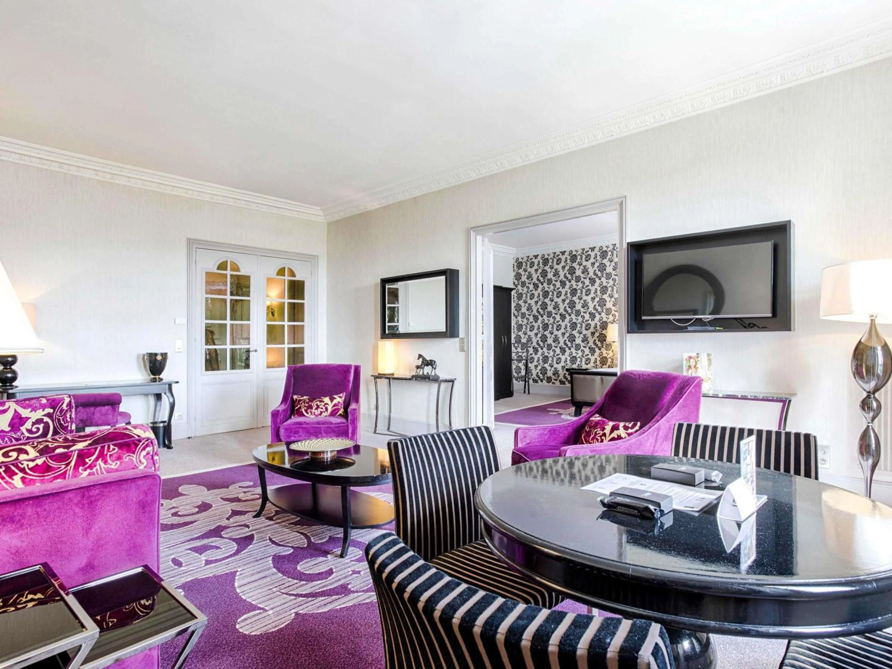 Bedroom in Le Grand Hotel de Cabourg - MGallery Collection