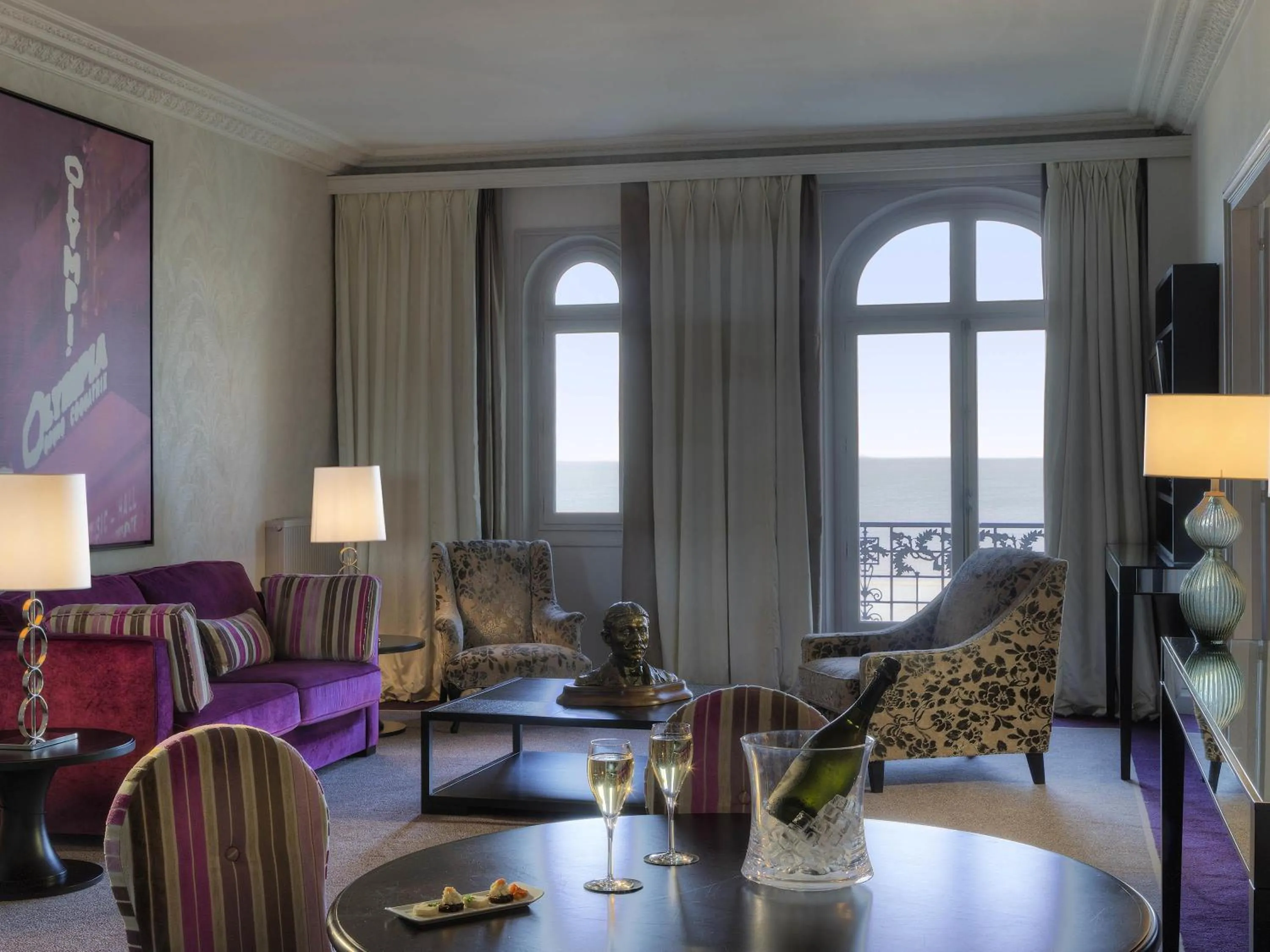 Bedroom in Le Grand Hotel de Cabourg - MGallery Collection