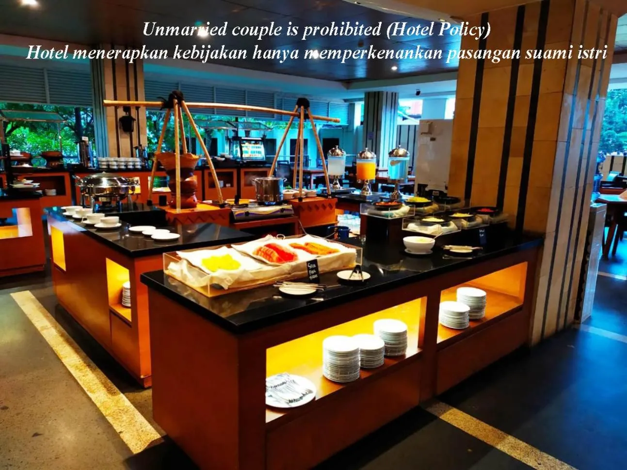 Restaurant/places to eat in Hotel Gren Alia Jakarta