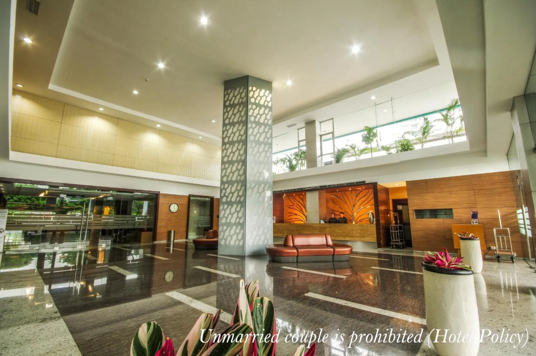 Lobby or reception in Hotel Gren Alia Jakarta