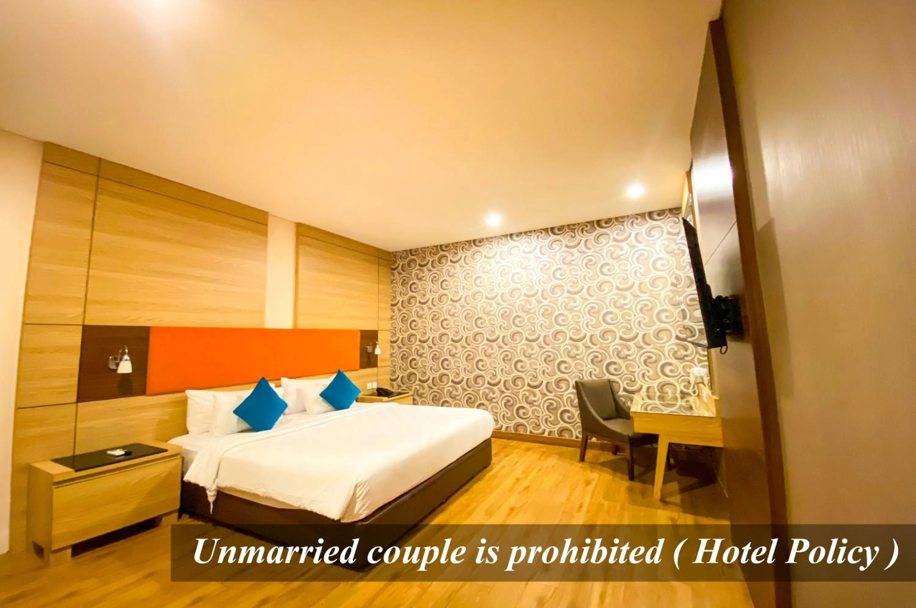 Bedroom, Bed in Hotel Gren Alia Jakarta