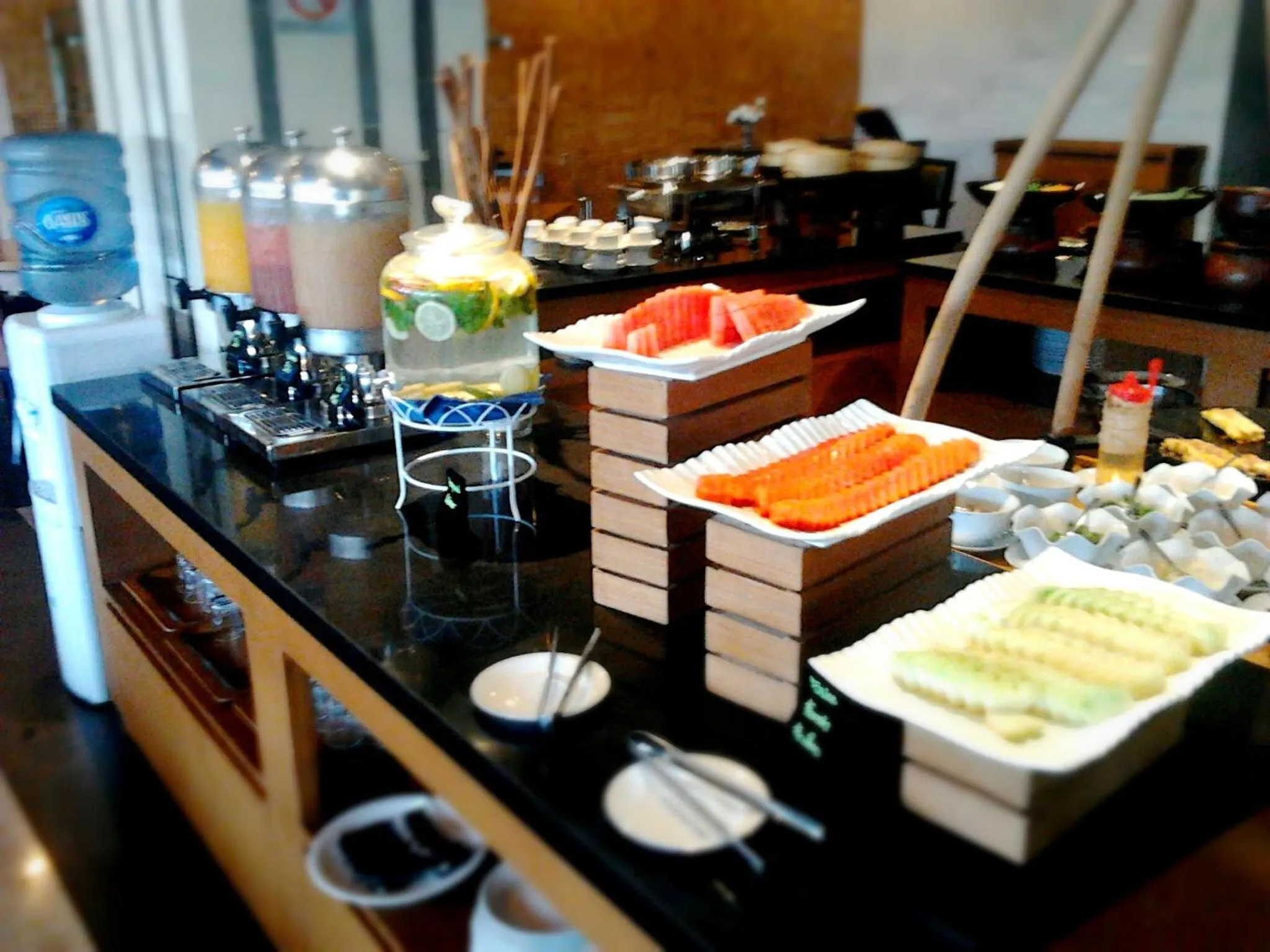 Breakfast in Hotel Gren Alia Jakarta