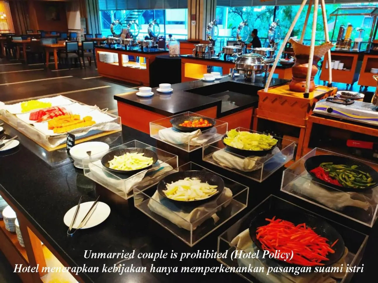 Restaurant/places to eat in Hotel Gren Alia Jakarta