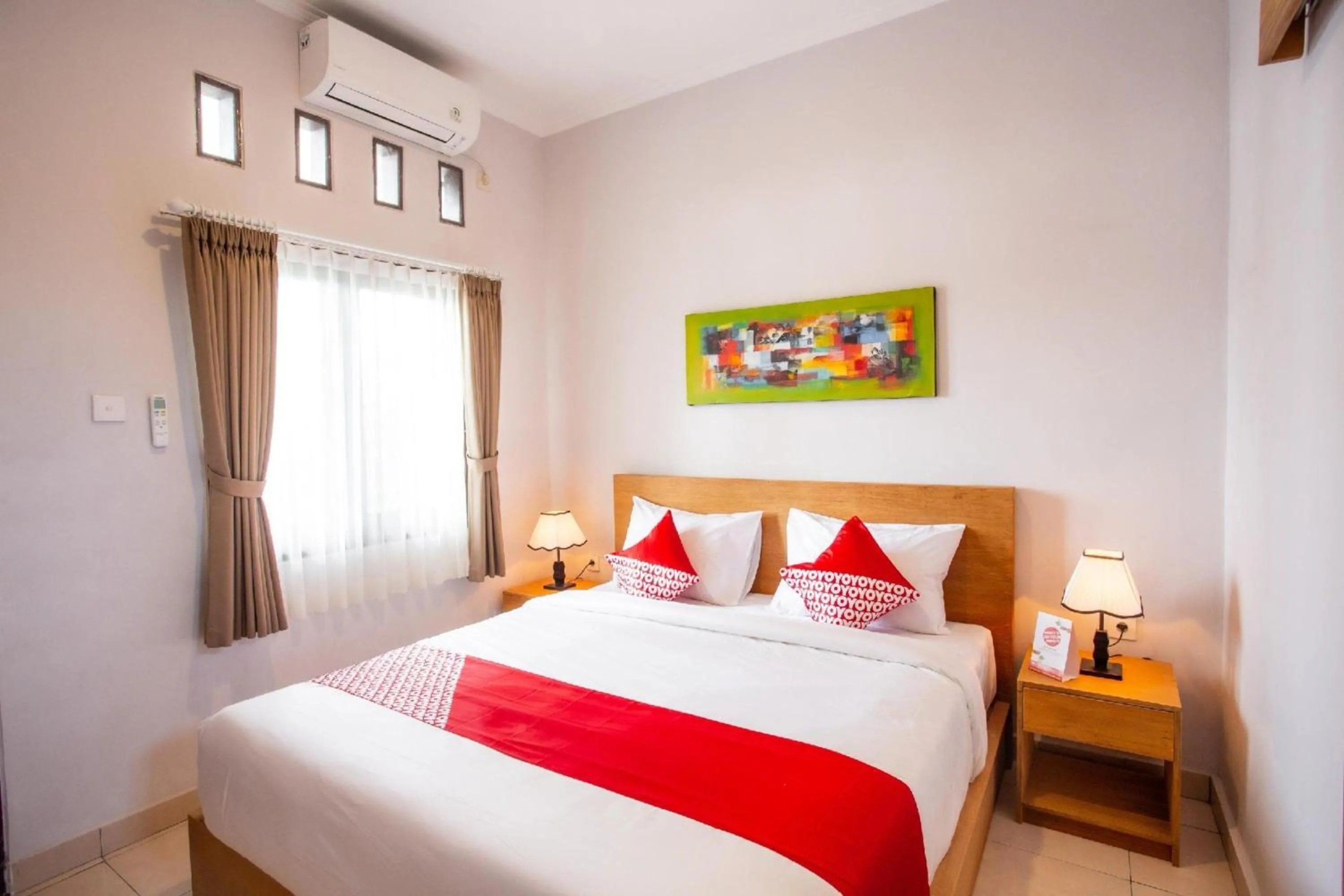 Bedroom, Bed in Hotel O Pondok 789 Near Canggu Echo beach