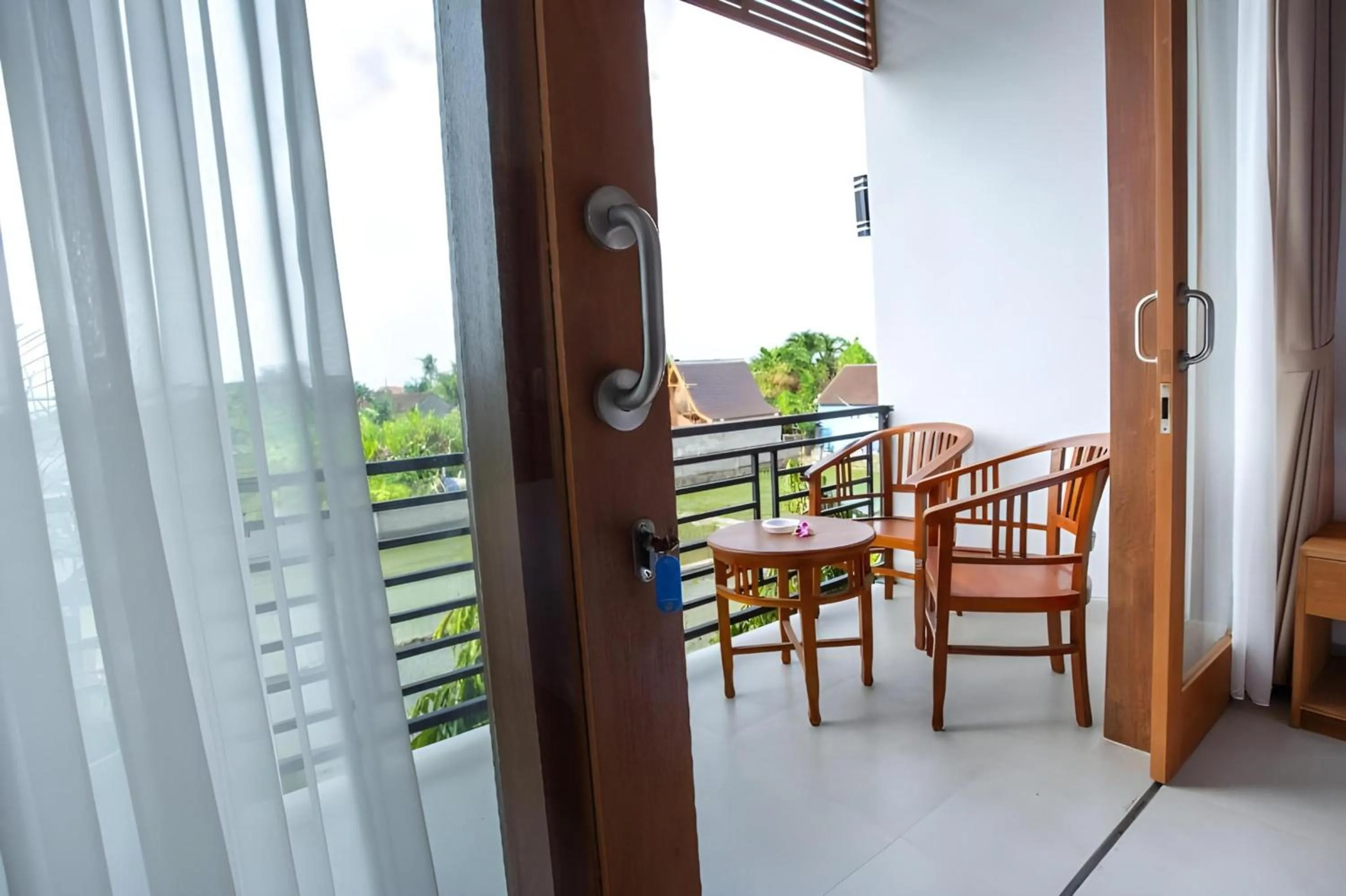 Patio in Hotel O Pondok 789 Near Canggu Echo beach