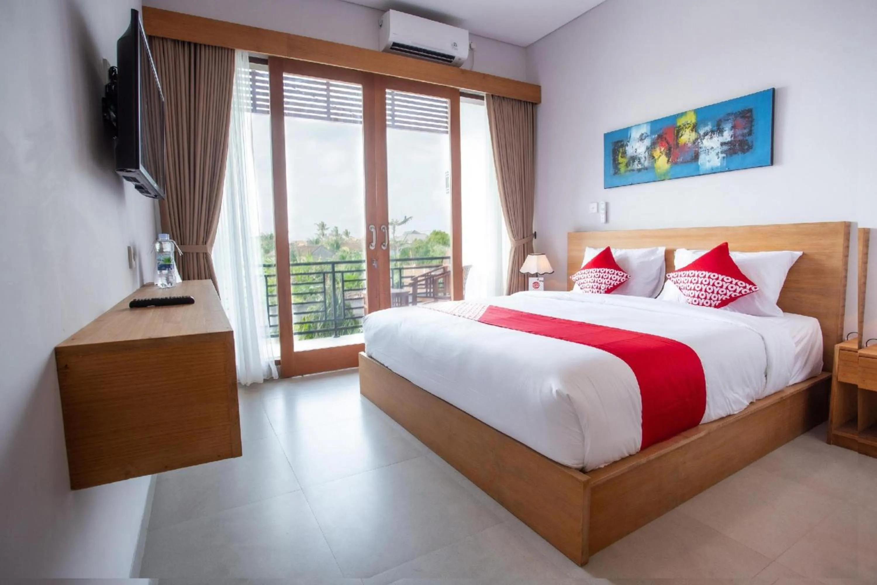 Bedroom, Bed in Hotel O Pondok 789 Near Canggu Echo beach