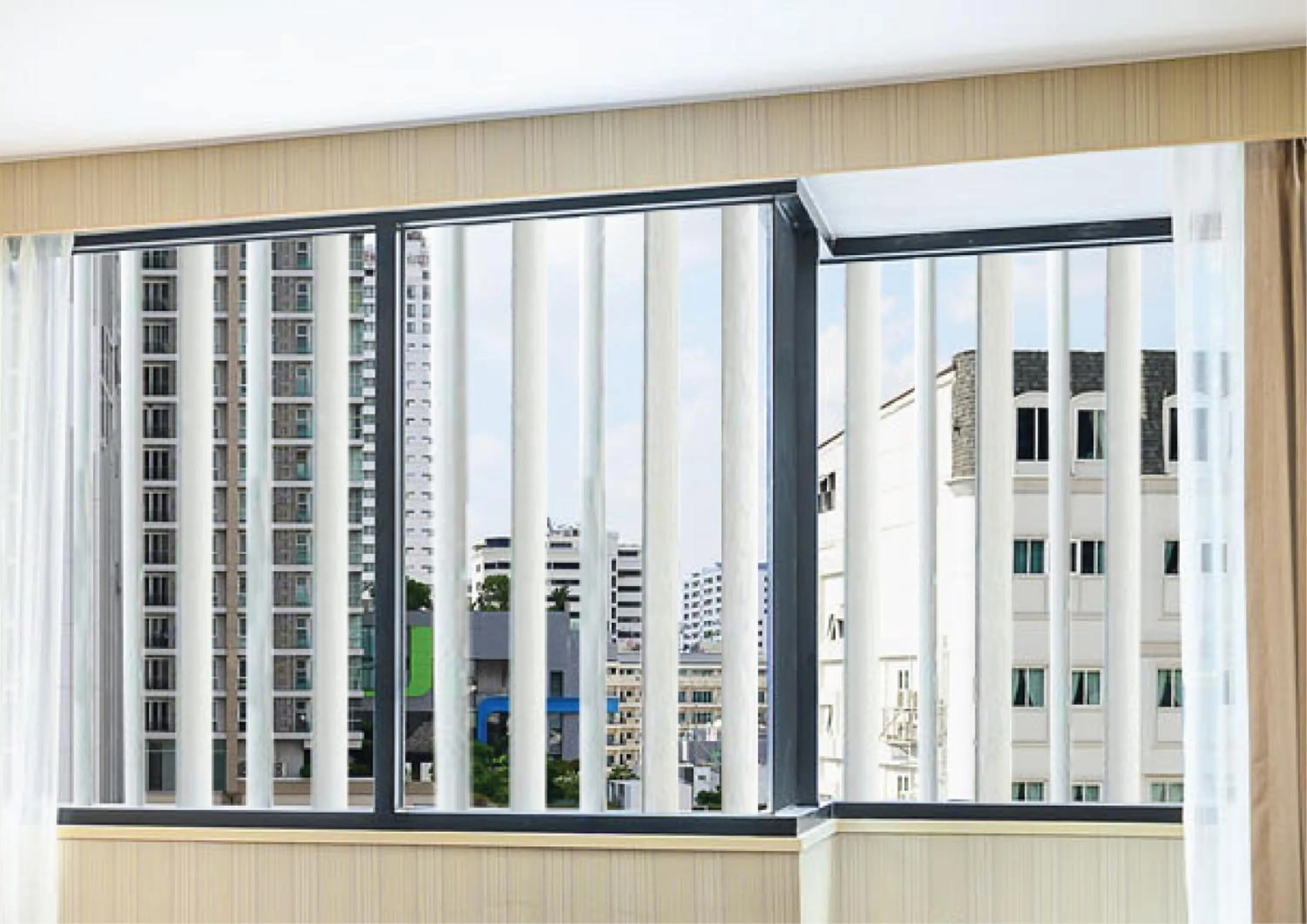 City view in Eleven Hotel Bangkok Sukhumvit 11