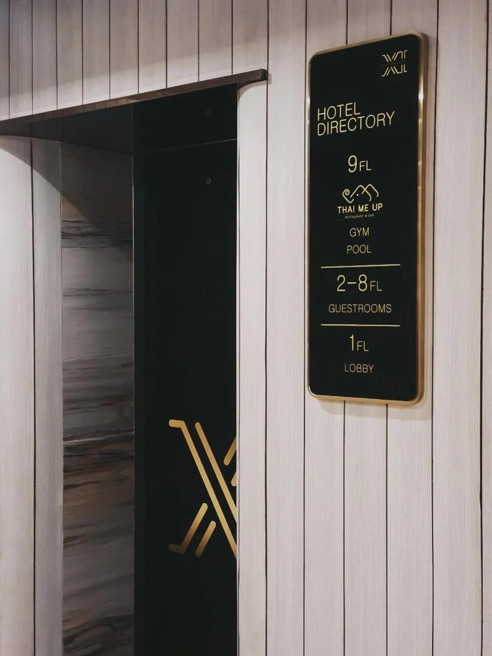 Facade/entrance in Eleven Hotel Bangkok Sukhumvit 11