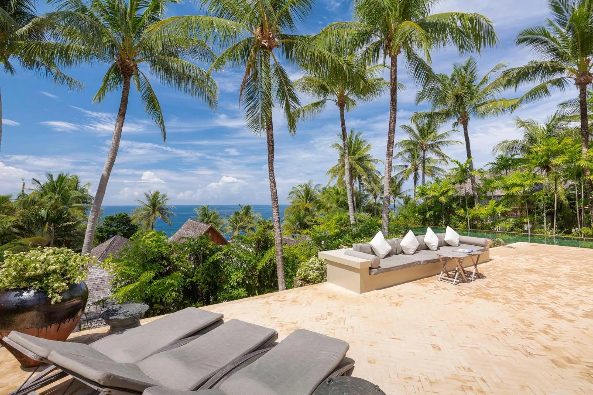 Patio in Villa Praison