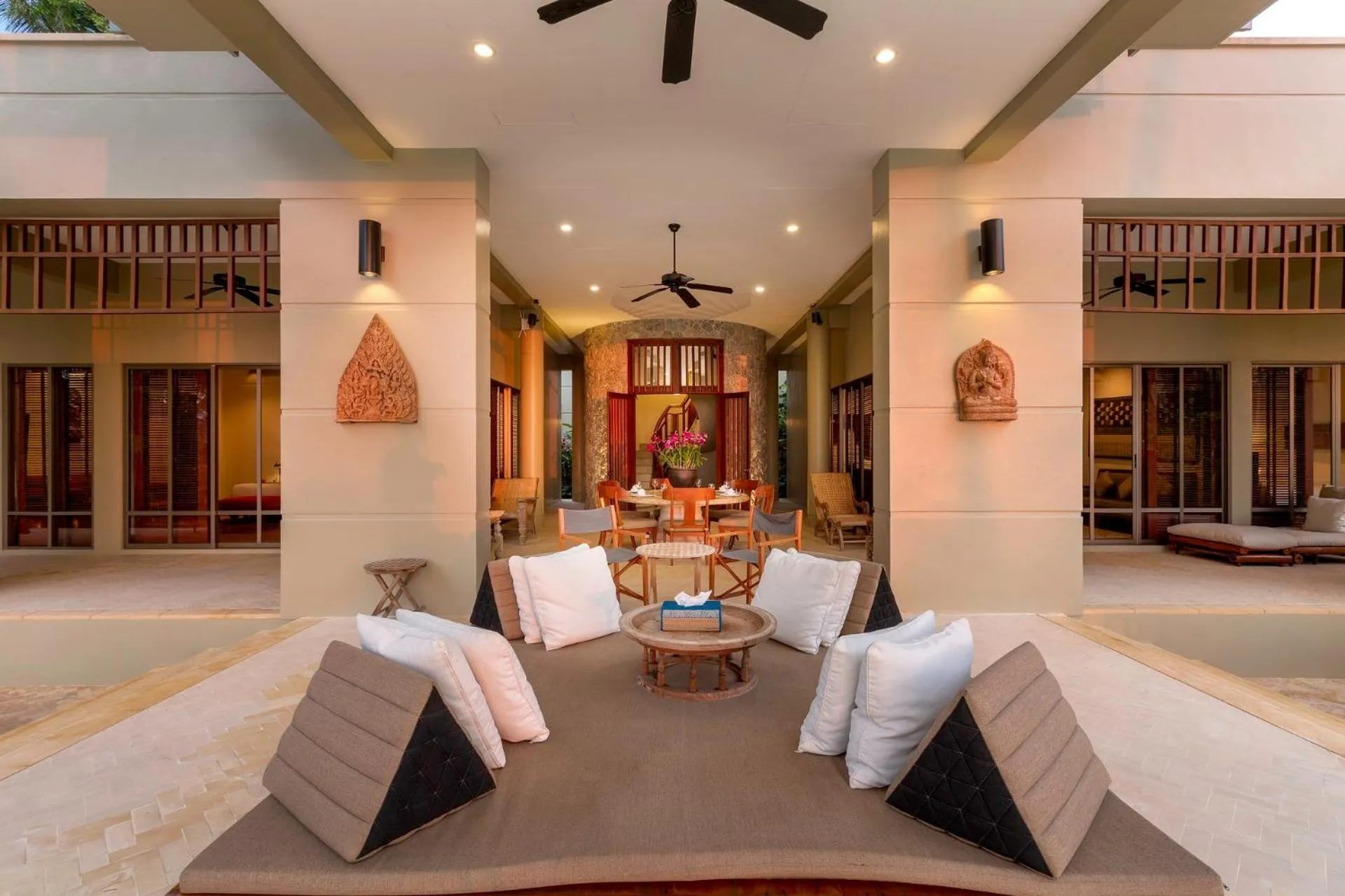 Patio in Villa Praison