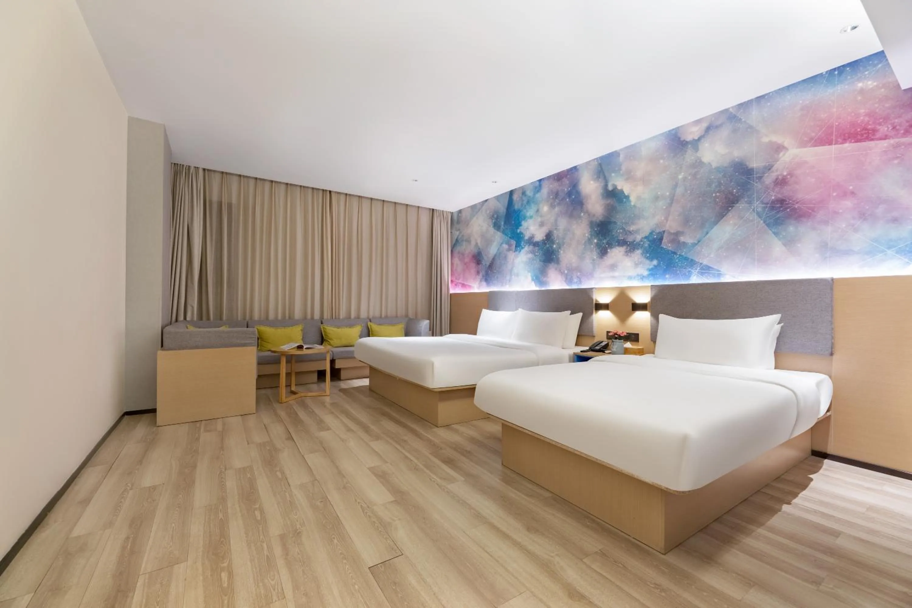 Bed in StarWay Hotel - Xi'an Bell Tower Muslim Street