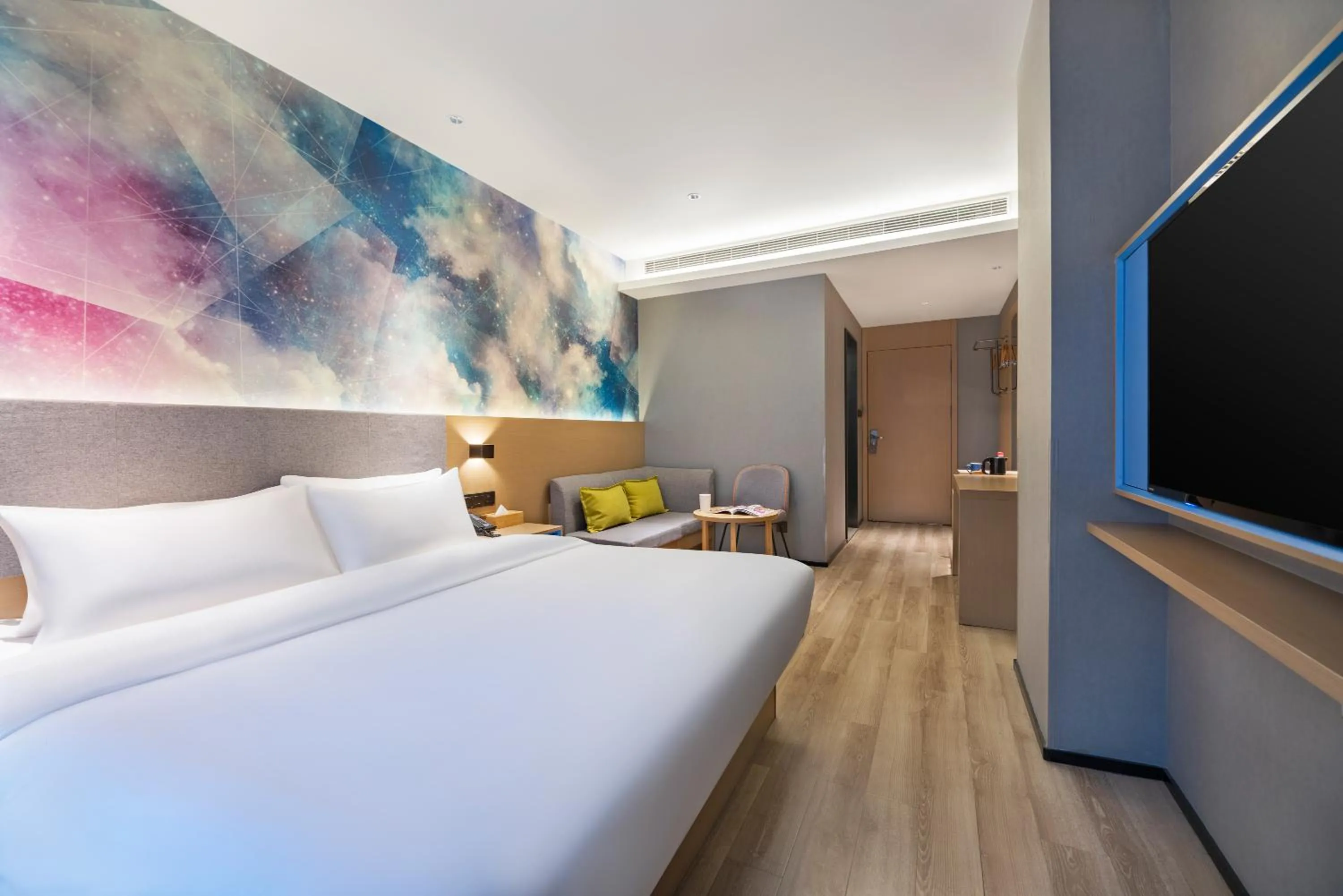 Bed in StarWay Hotel - Xi'an Bell Tower Muslim Street